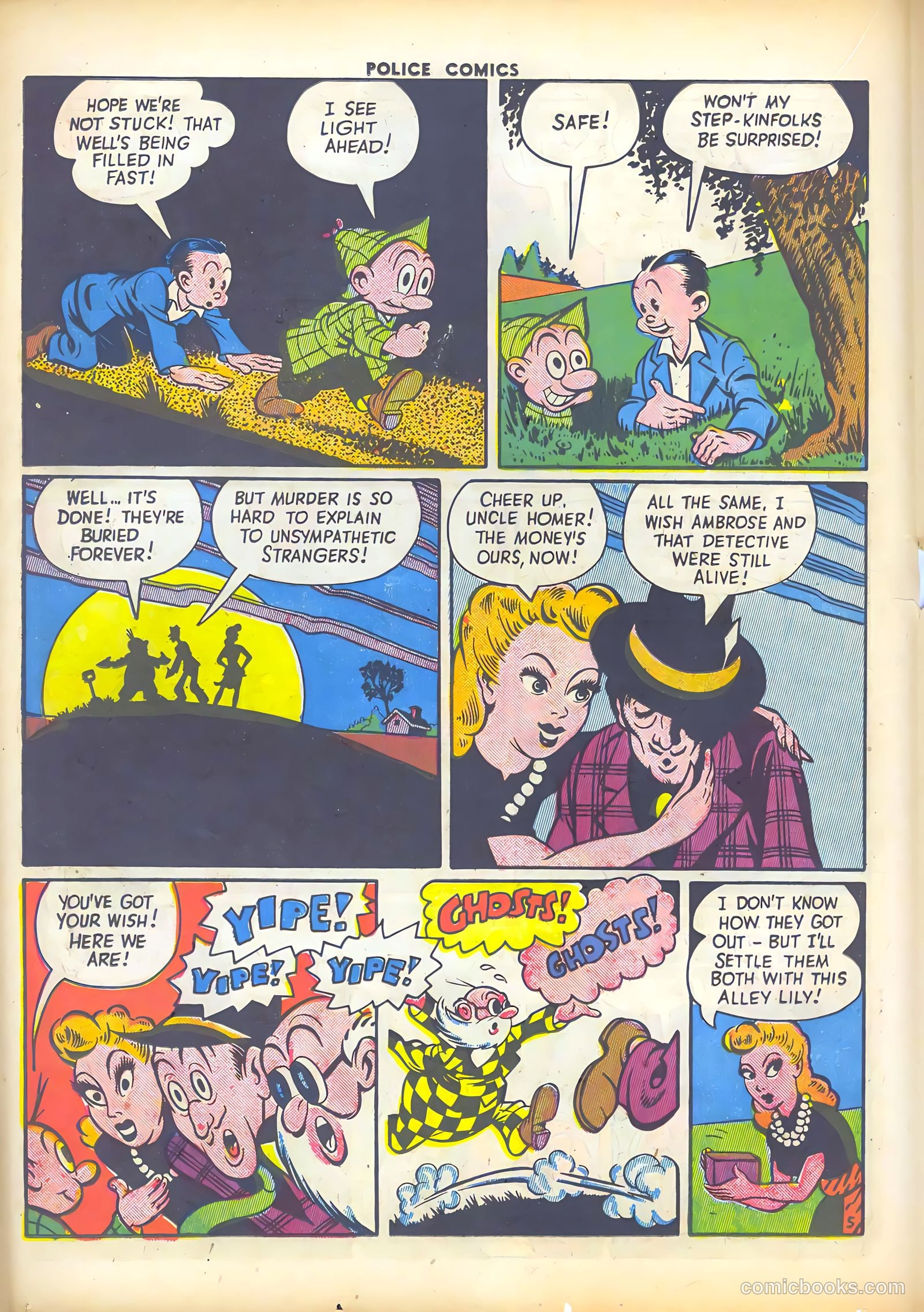 Police Comics #28 — page 28 of 60