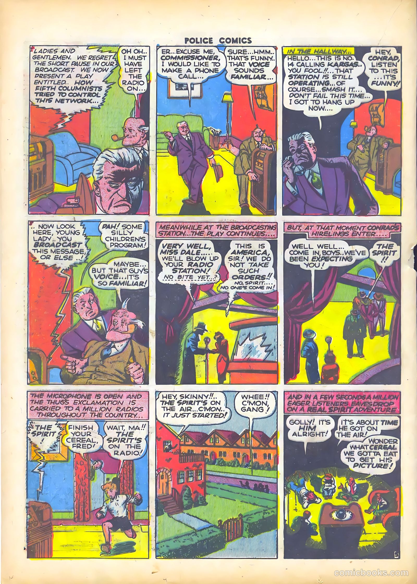 Police Comics #28 — page 34 of 60