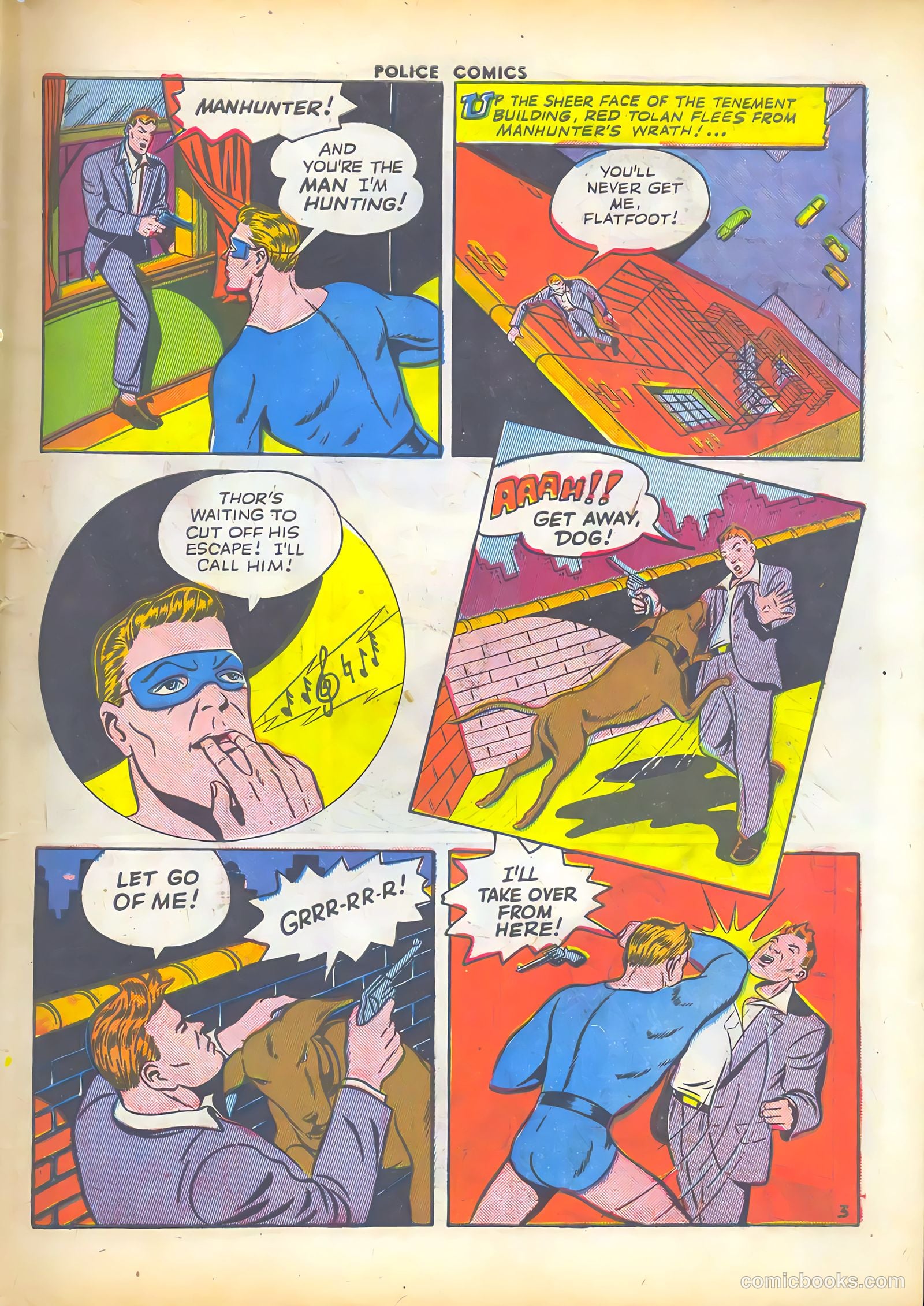 Police Comics #28 — page 51 of 60