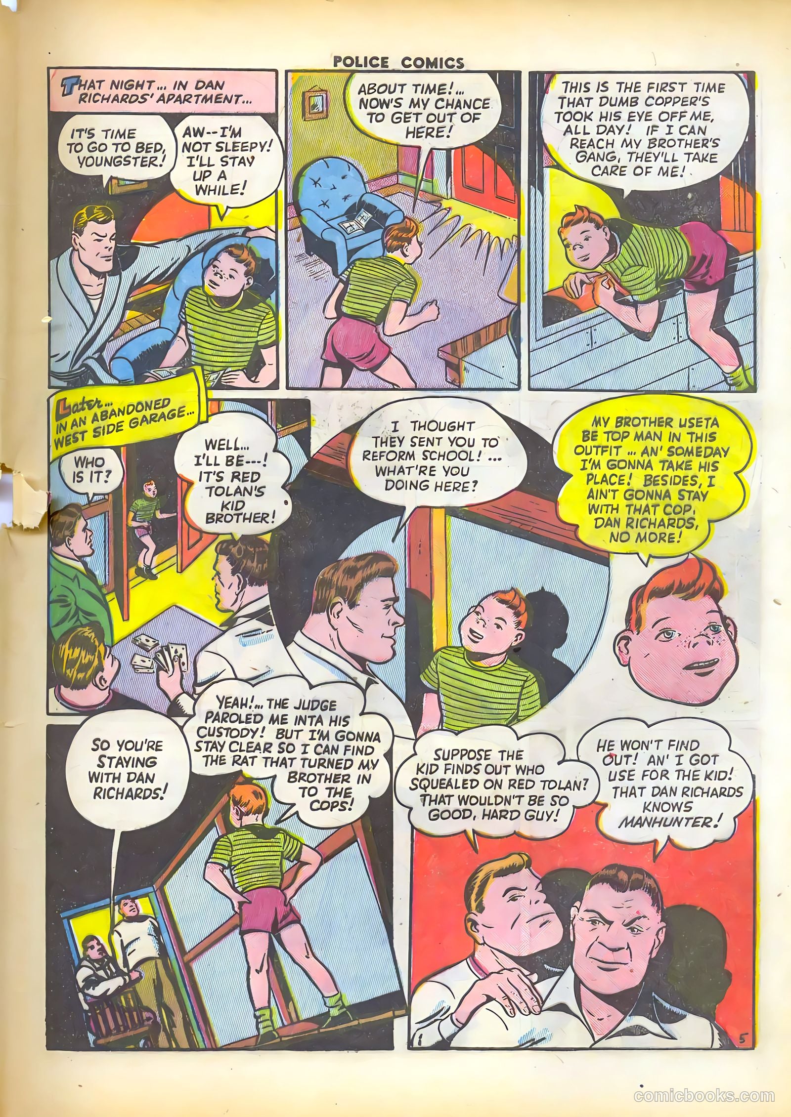 Police Comics #28 — page 53 of 60