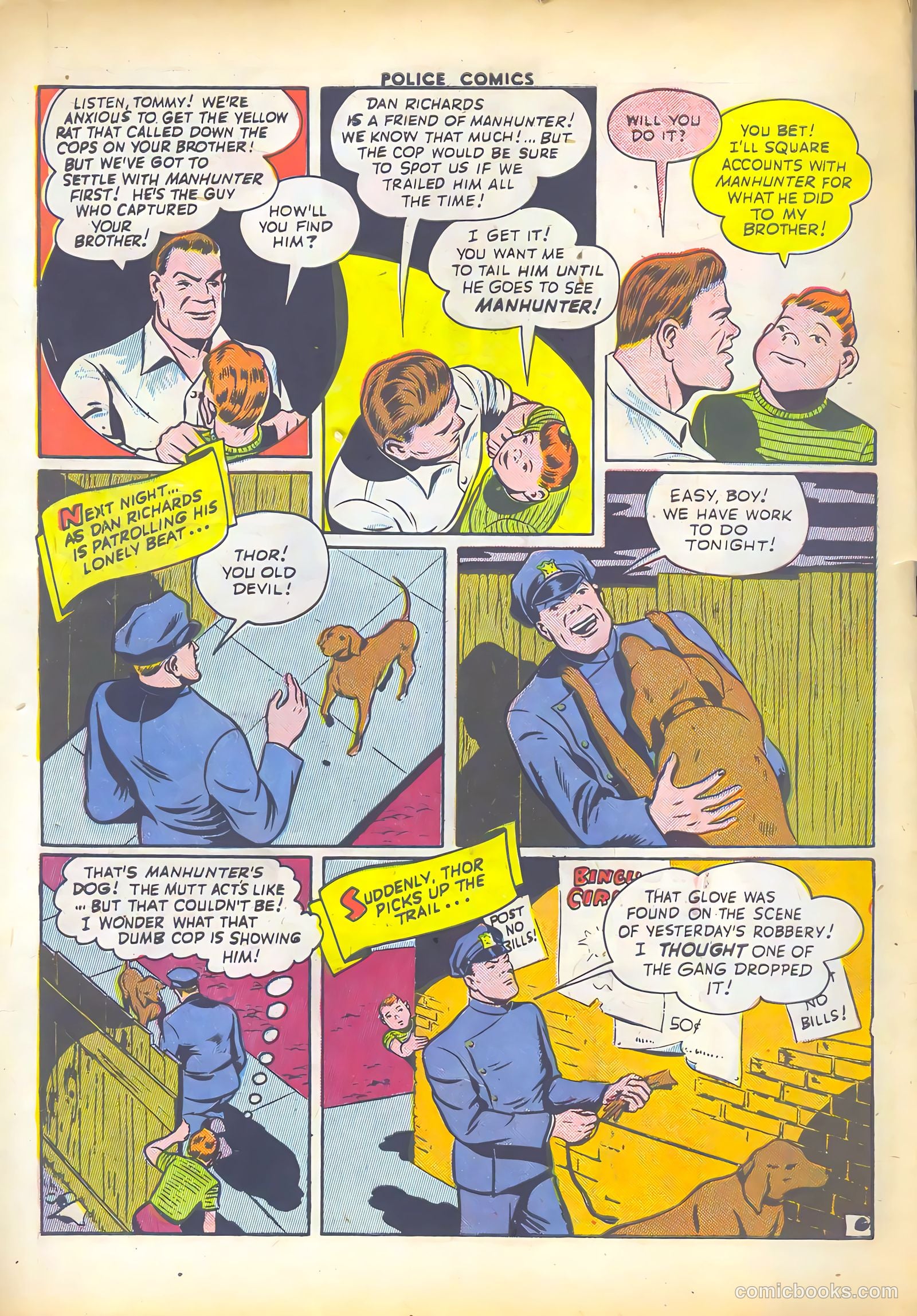 Police Comics #28 — page 54 of 60