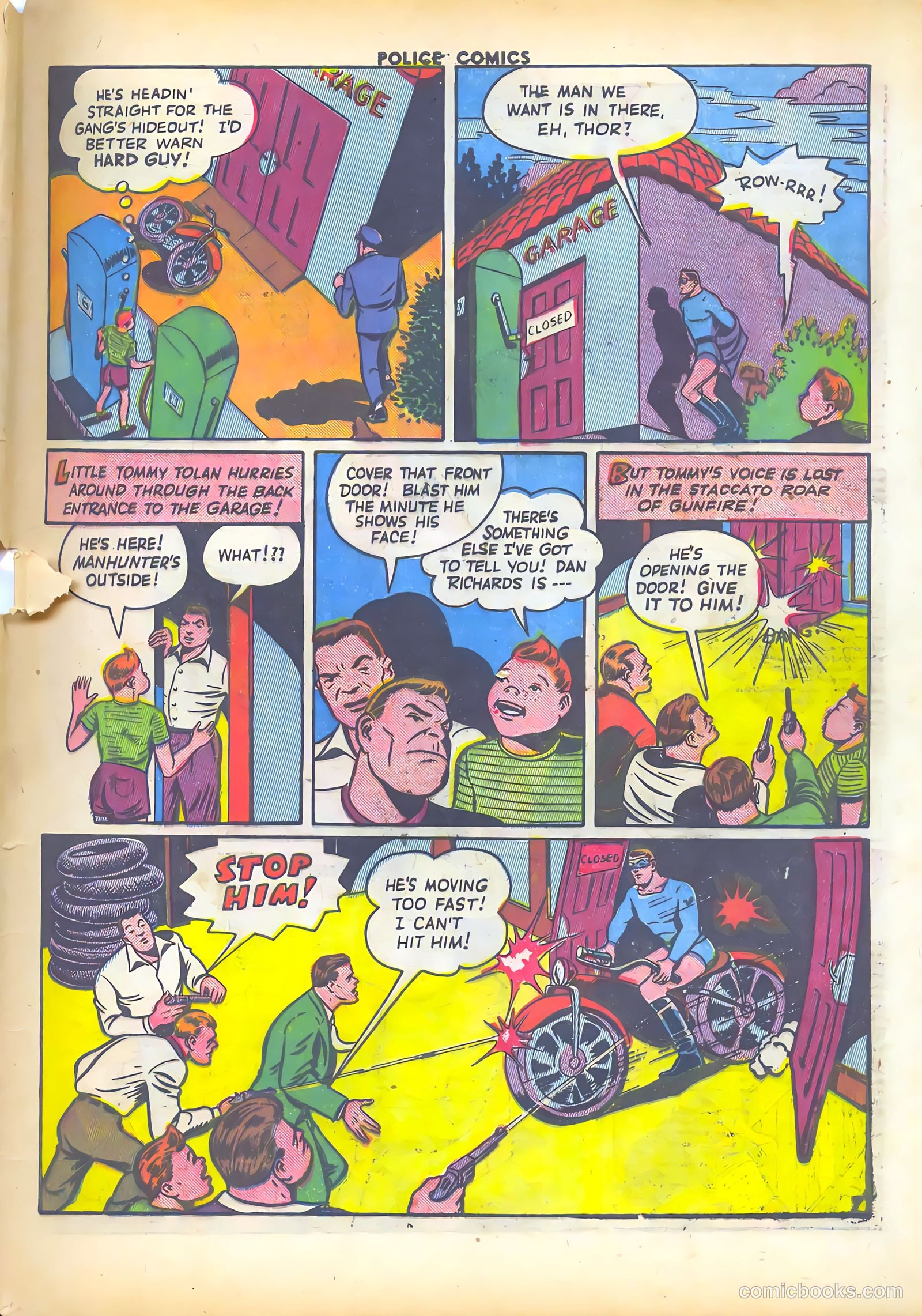 Police Comics #28 — page 55 of 60