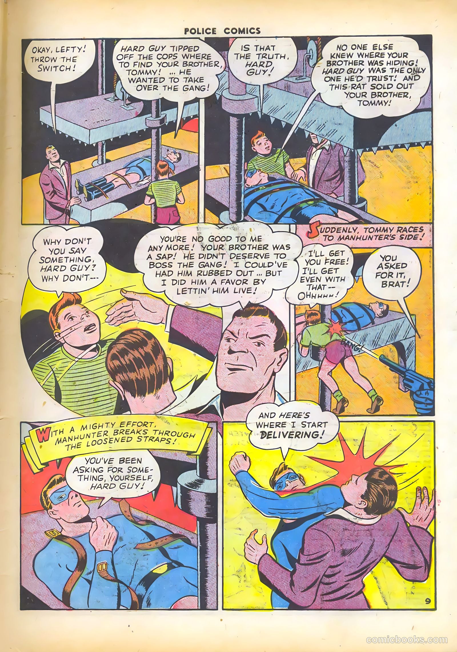 Police Comics #28 — page 57 of 60