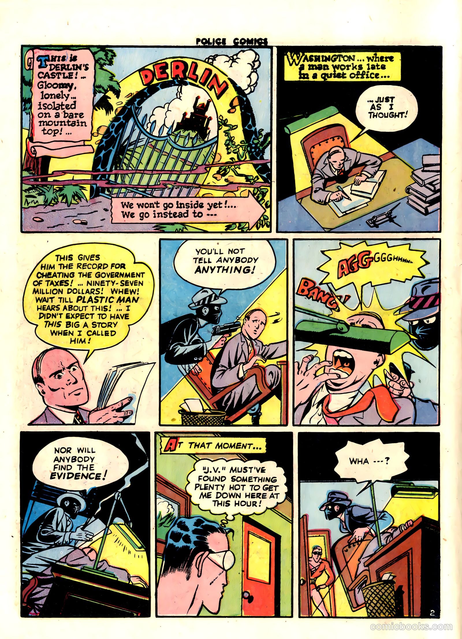 Police Comics #29 — page 4 of 60