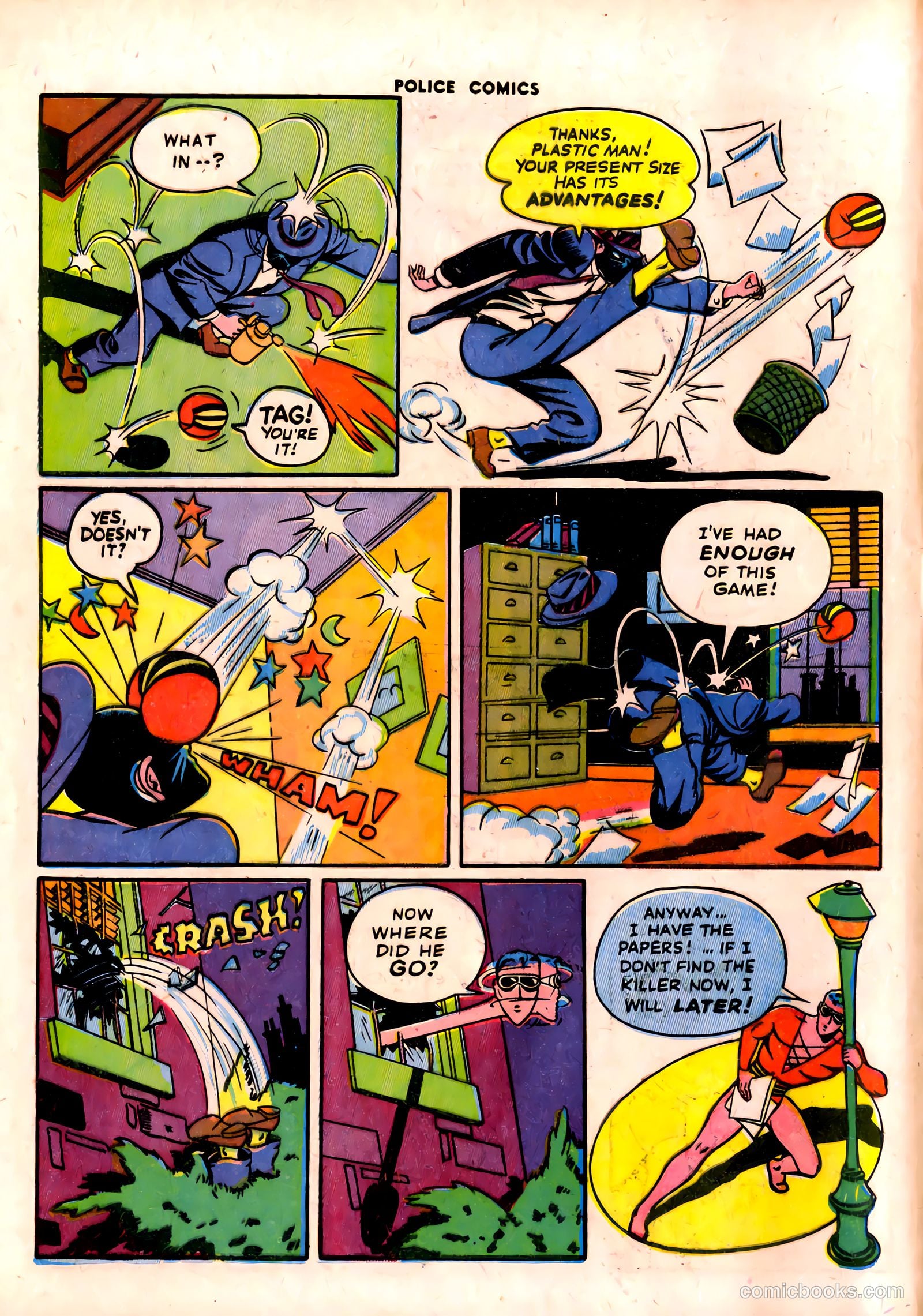 Police Comics #29 — page 6 of 60