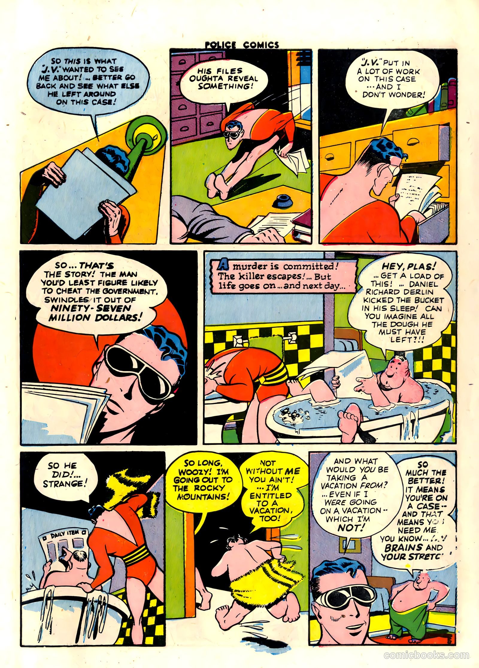 Police Comics #29 — page 7 of 60