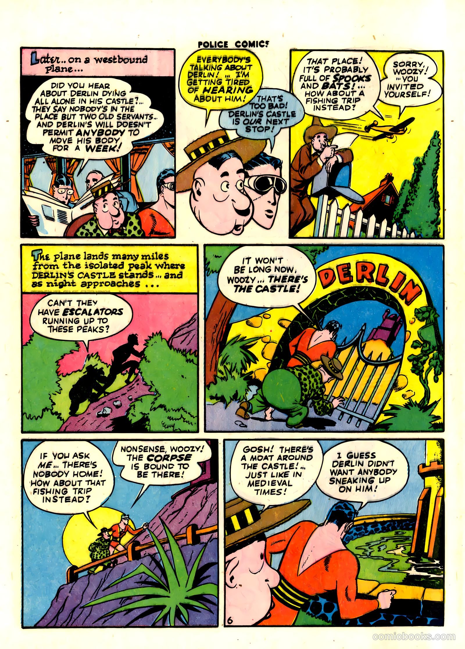Police Comics #29 — page 8 of 60