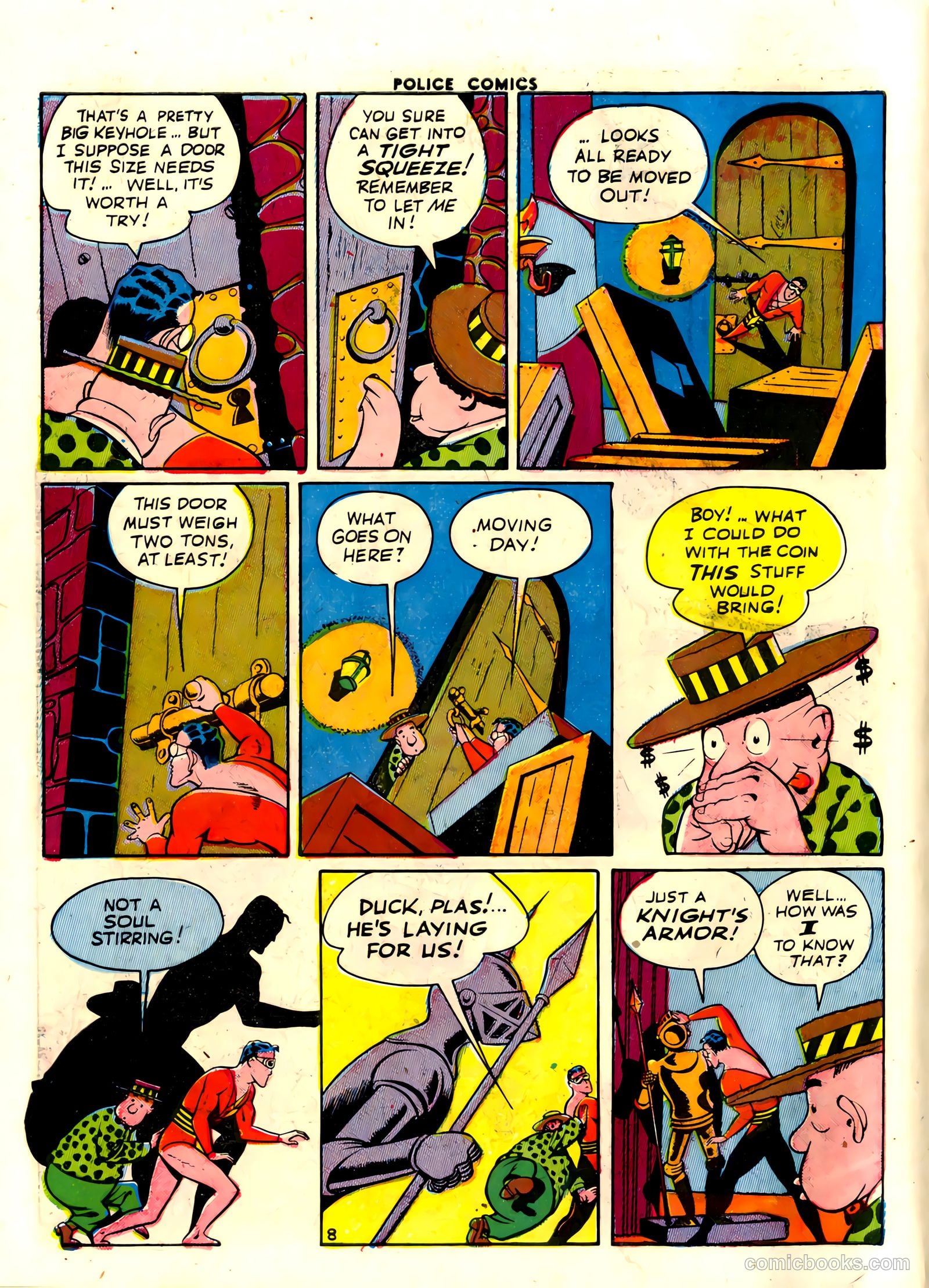 Police Comics #29 — page 10 of 60