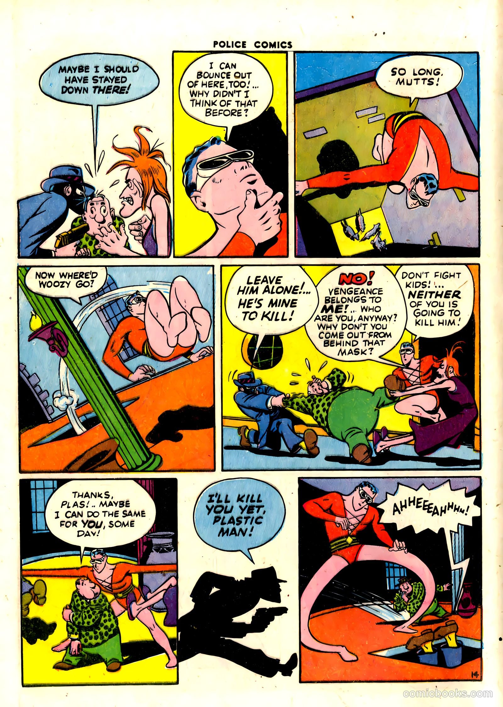 Police Comics #29 — page 16 of 60