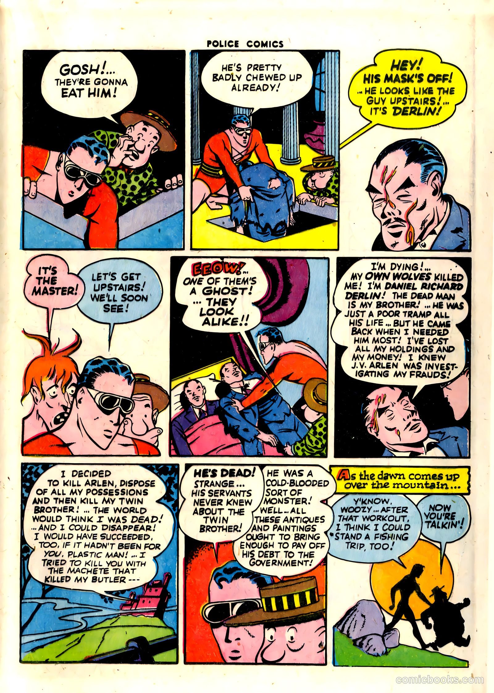Police Comics #29 — page 17 of 60