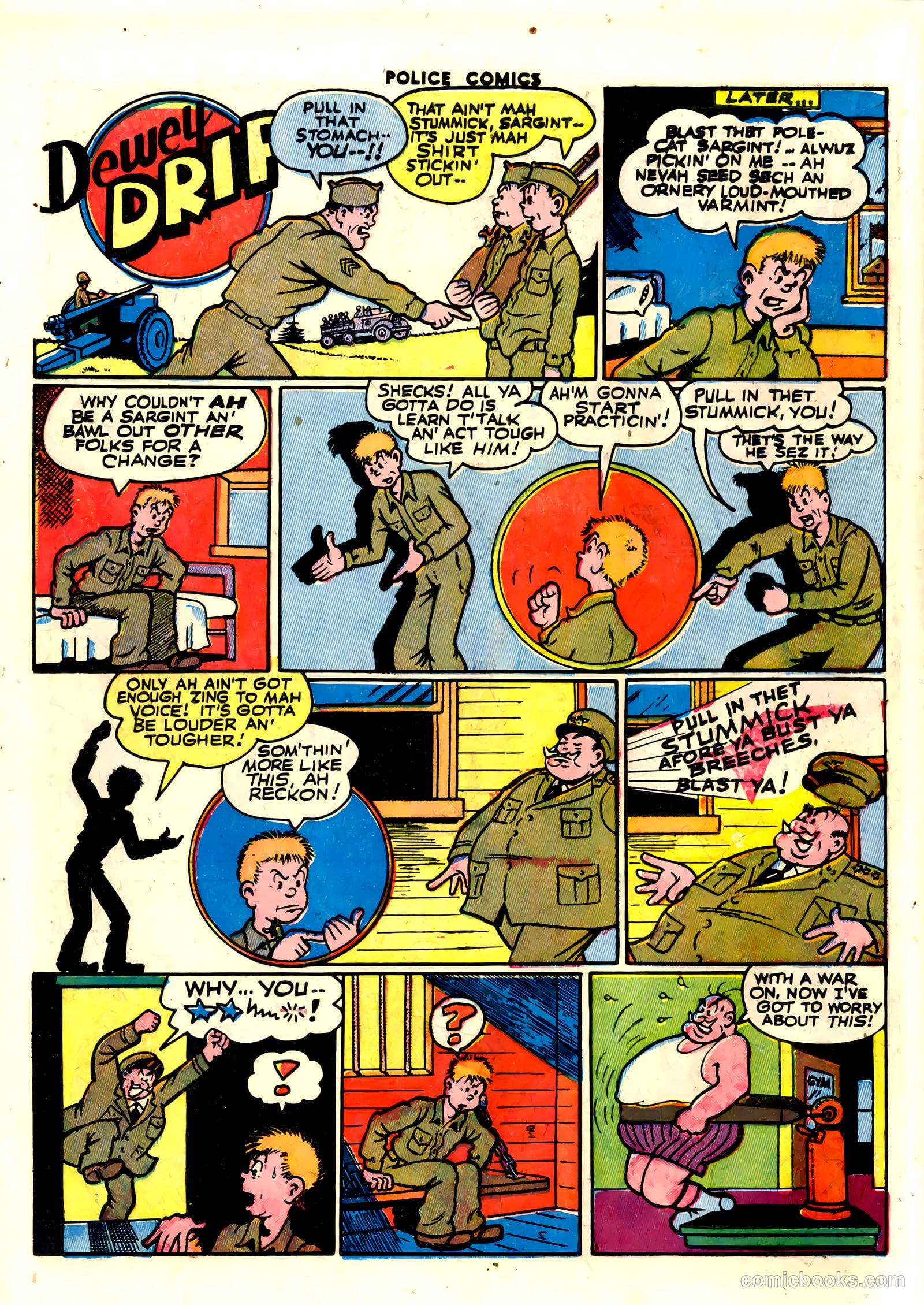 Police Comics #29 — page 18 of 60