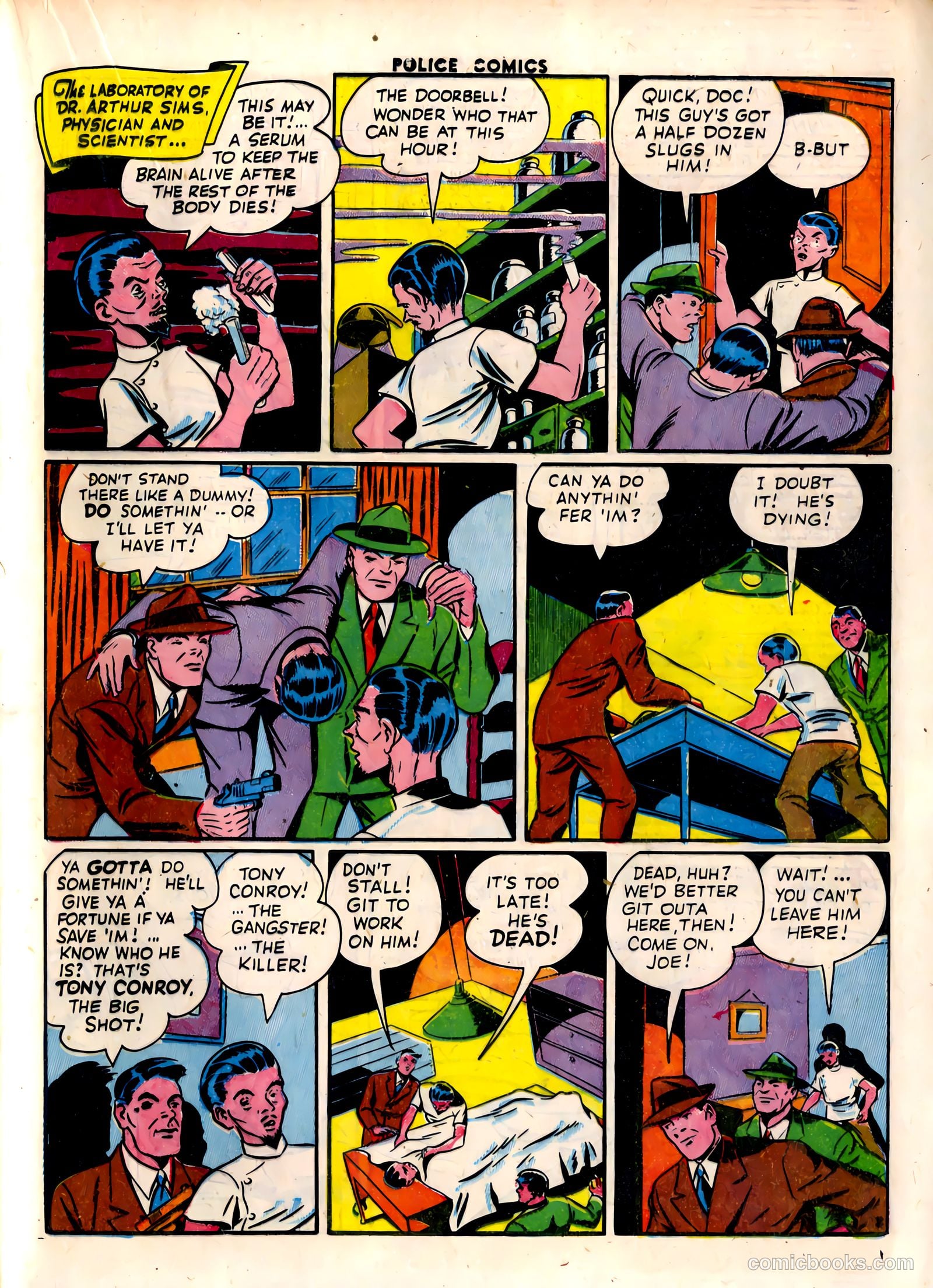 Police Comics #29 — page 31 of 60