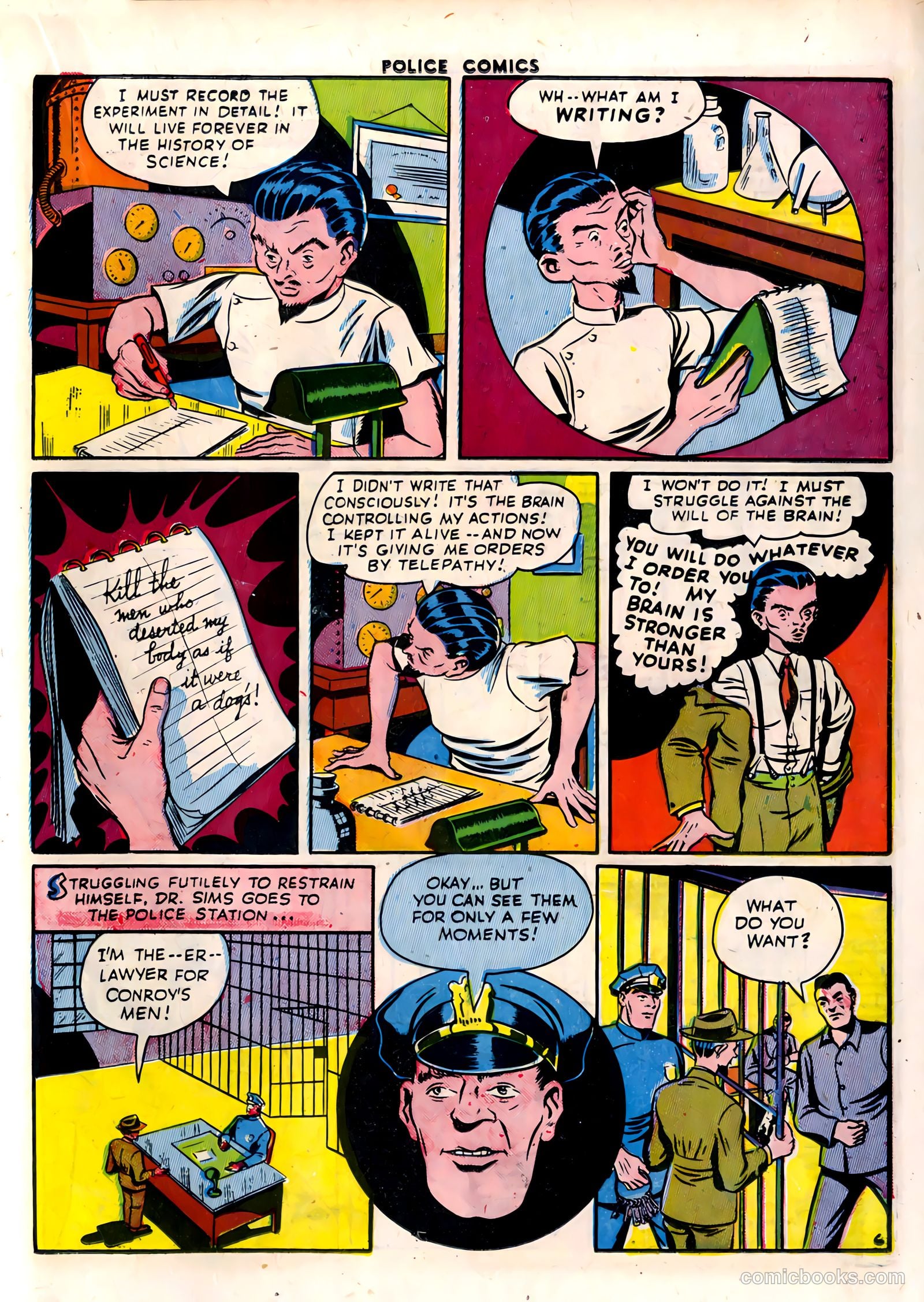 Police Comics #29 — page 35 of 60