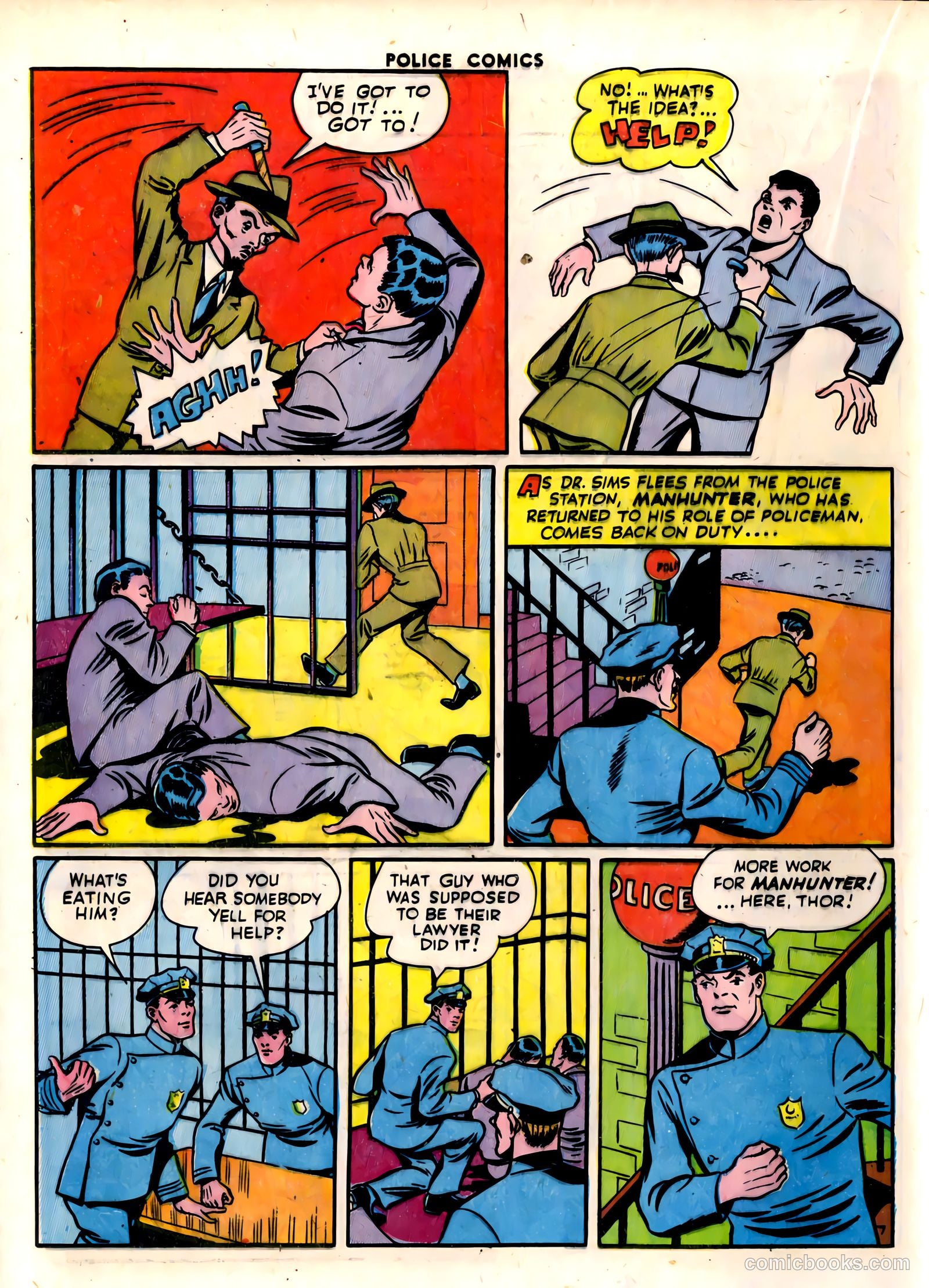 Police Comics #29 — page 36 of 60