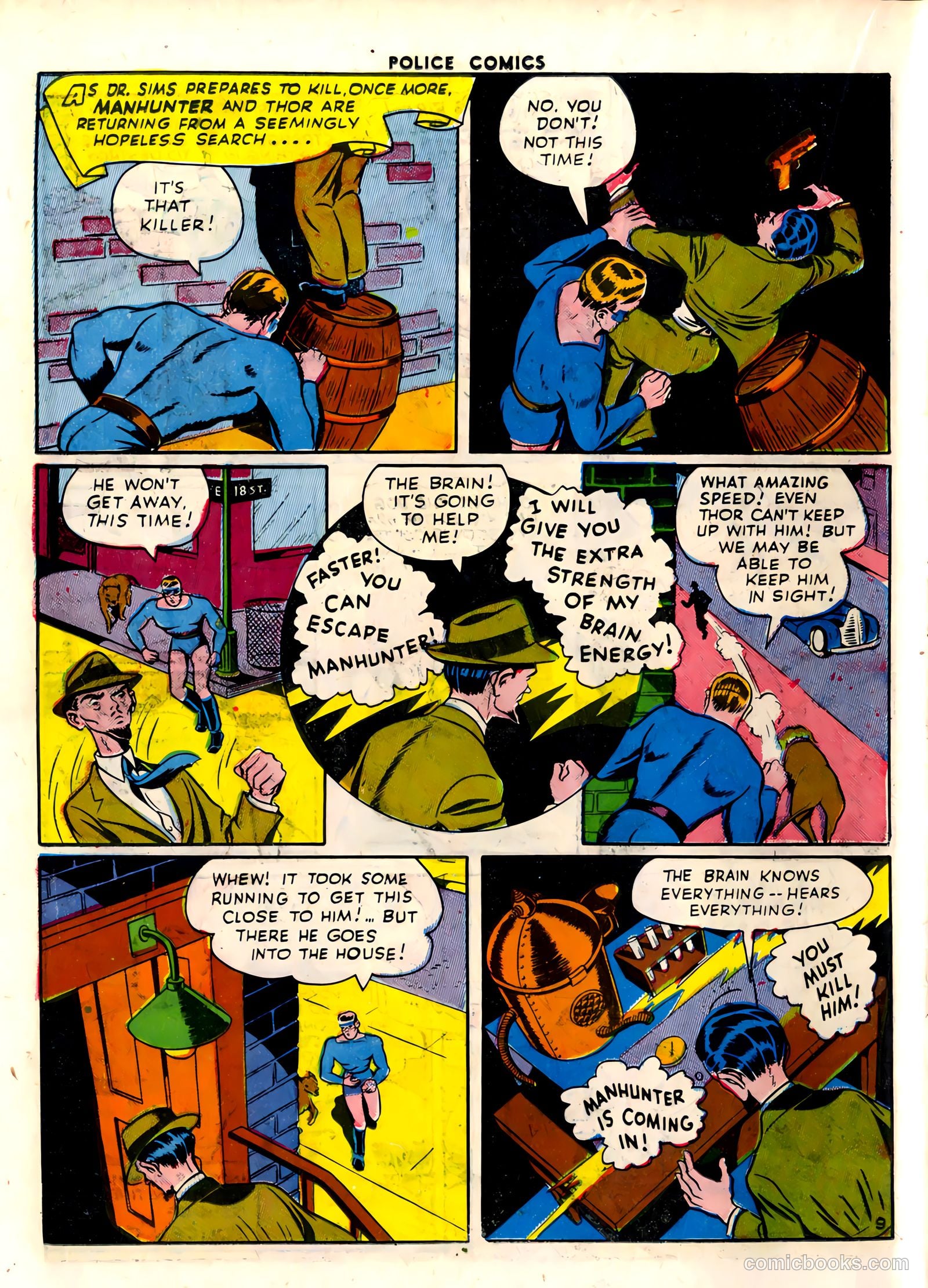 Police Comics #29 — page 38 of 60