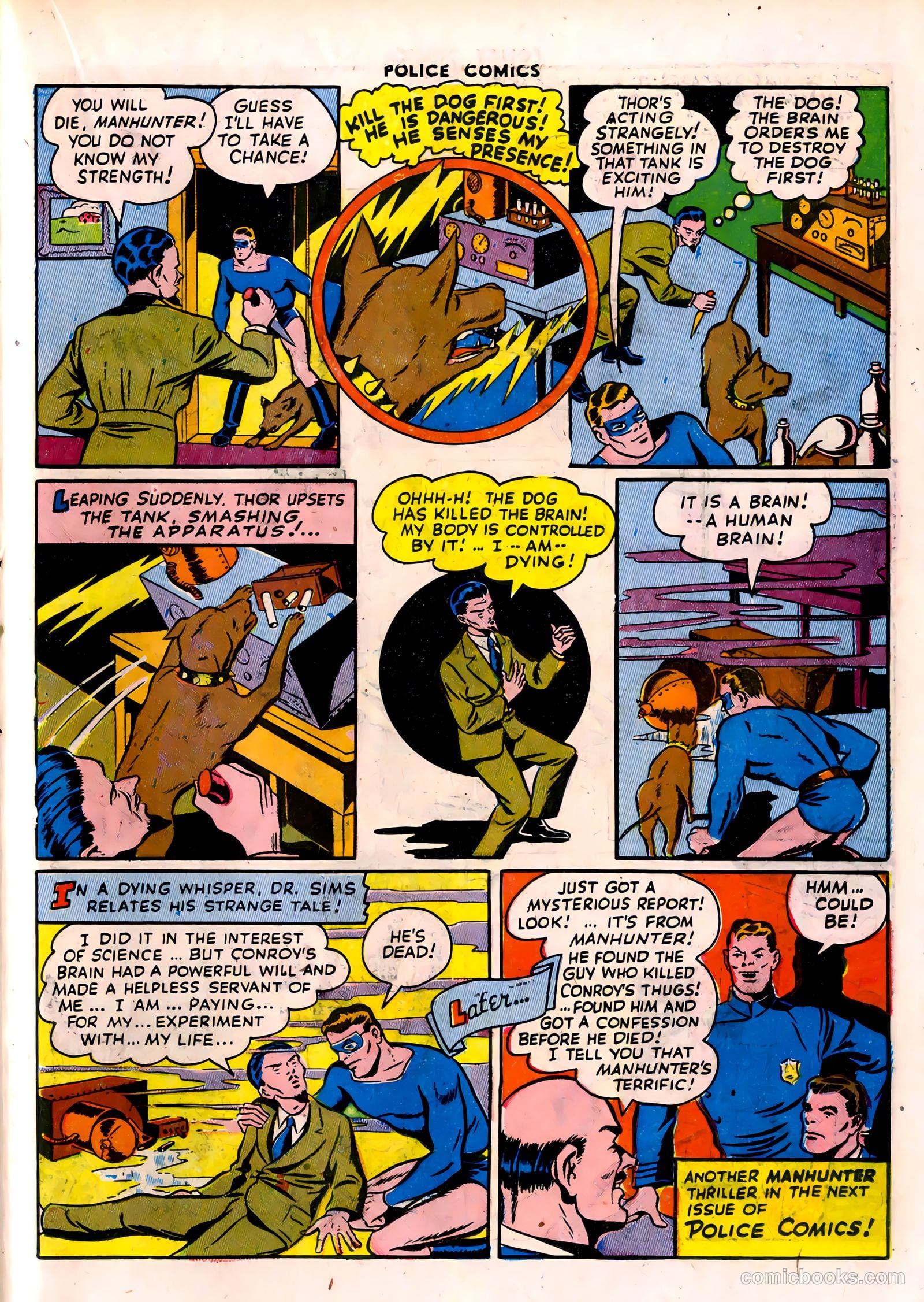 Police Comics #29 — page 39 of 60