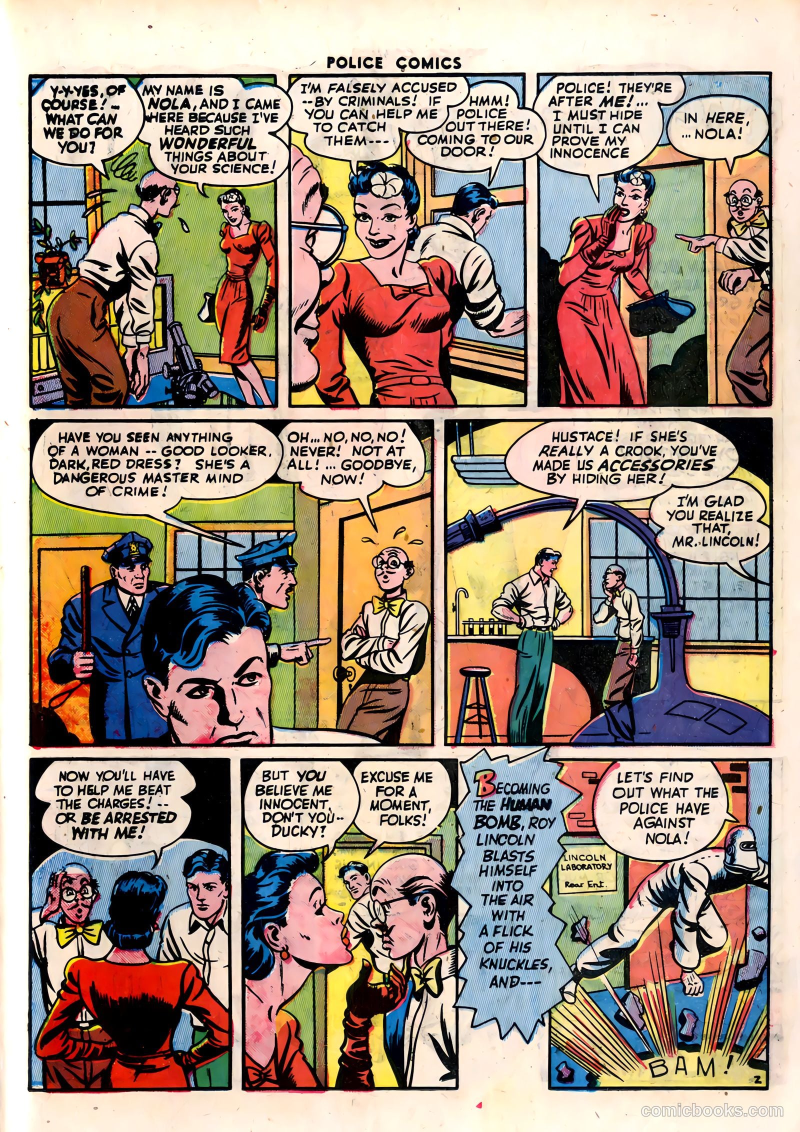 Police Comics #29 — page 43 of 60