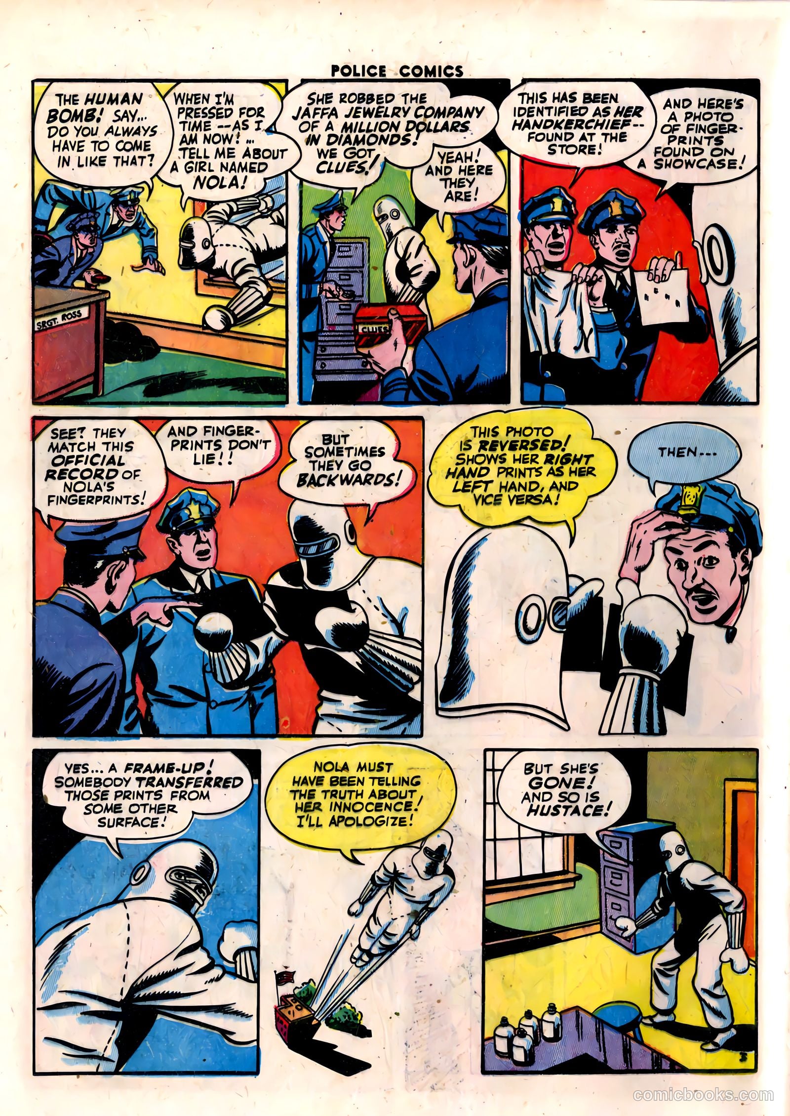 Police Comics #29 — page 44 of 60