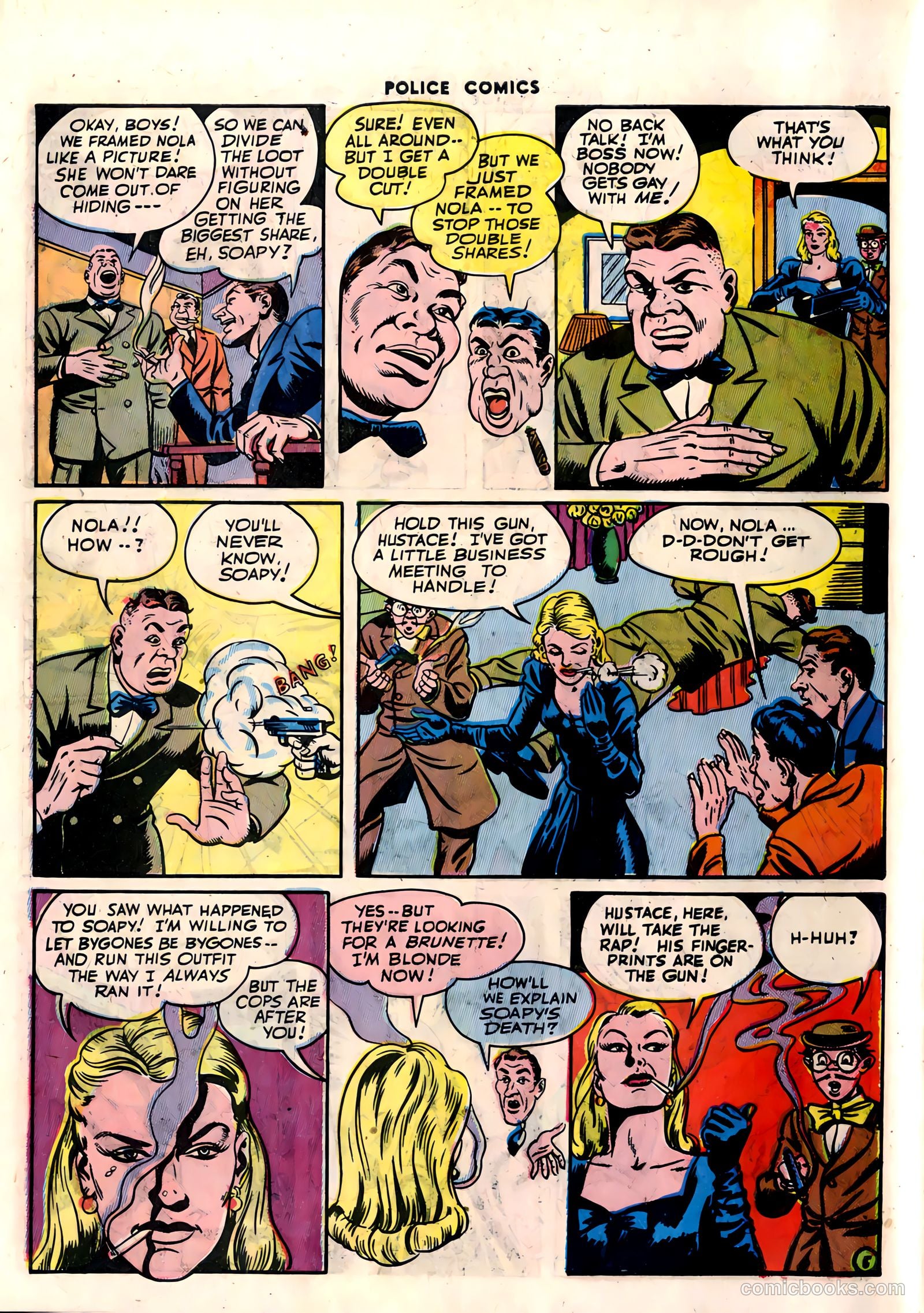 Police Comics #29 — page 46 of 60