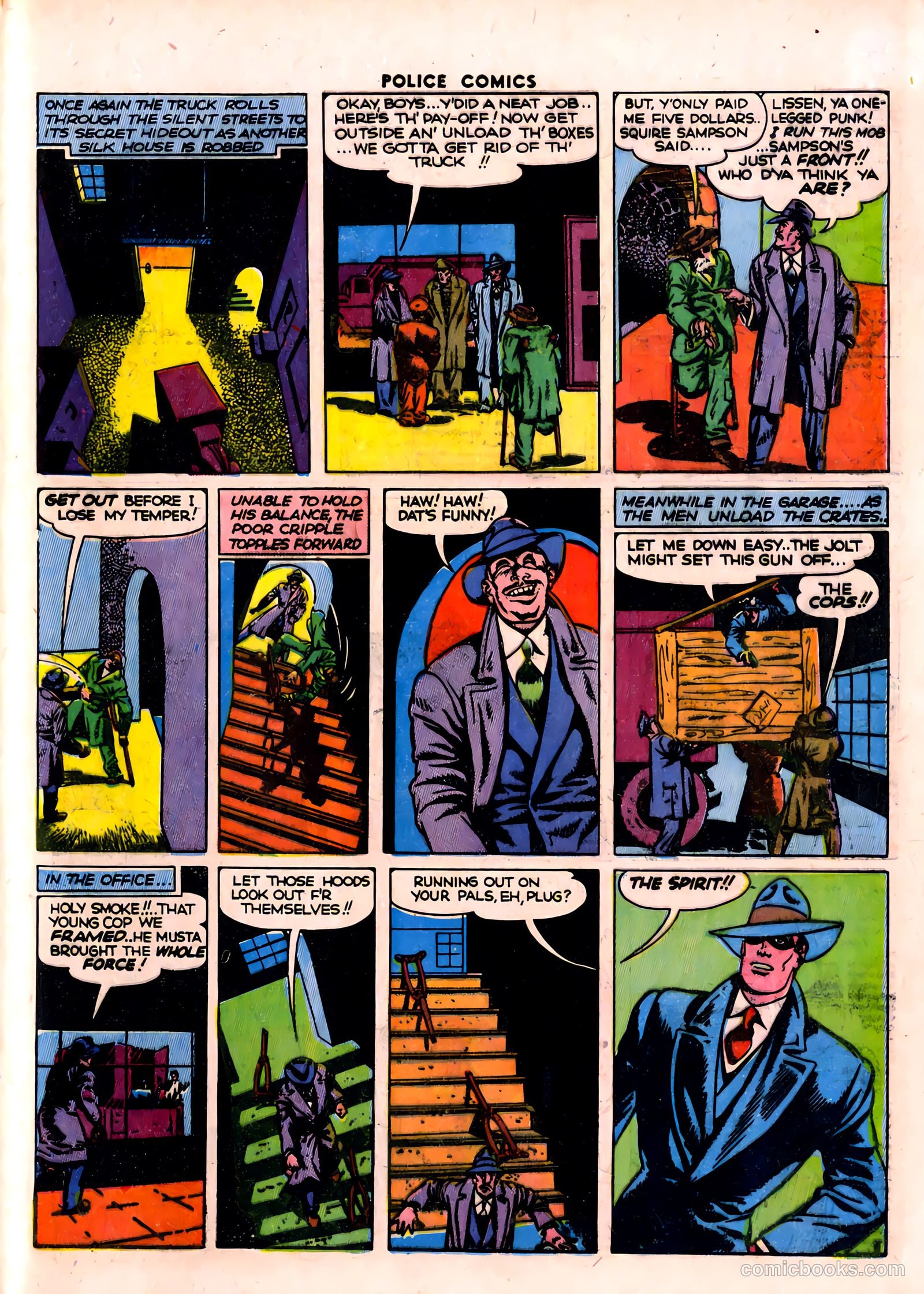 Police Comics #29 — page 55 of 60