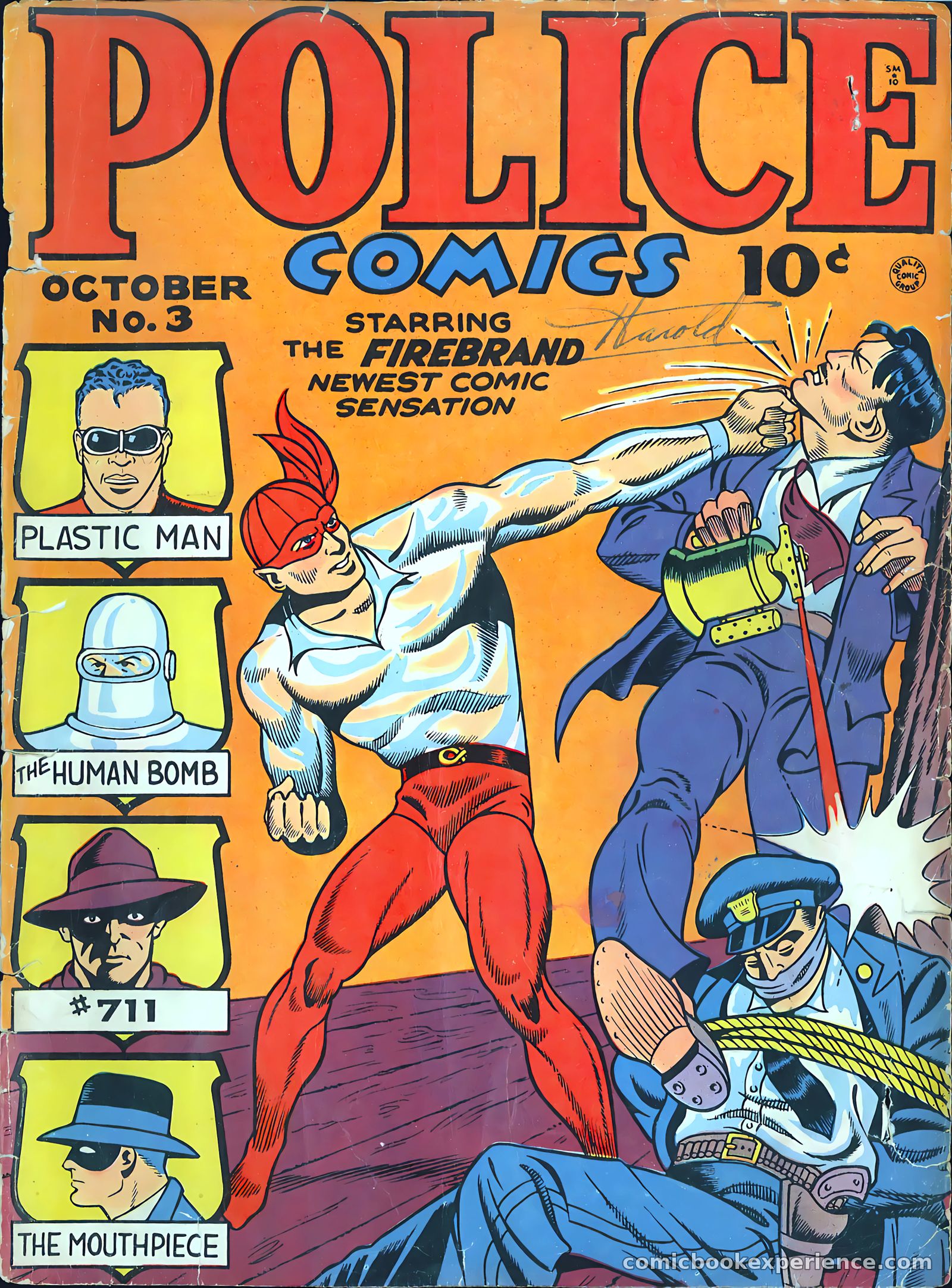 Police Comics #3 — page 1 of 68