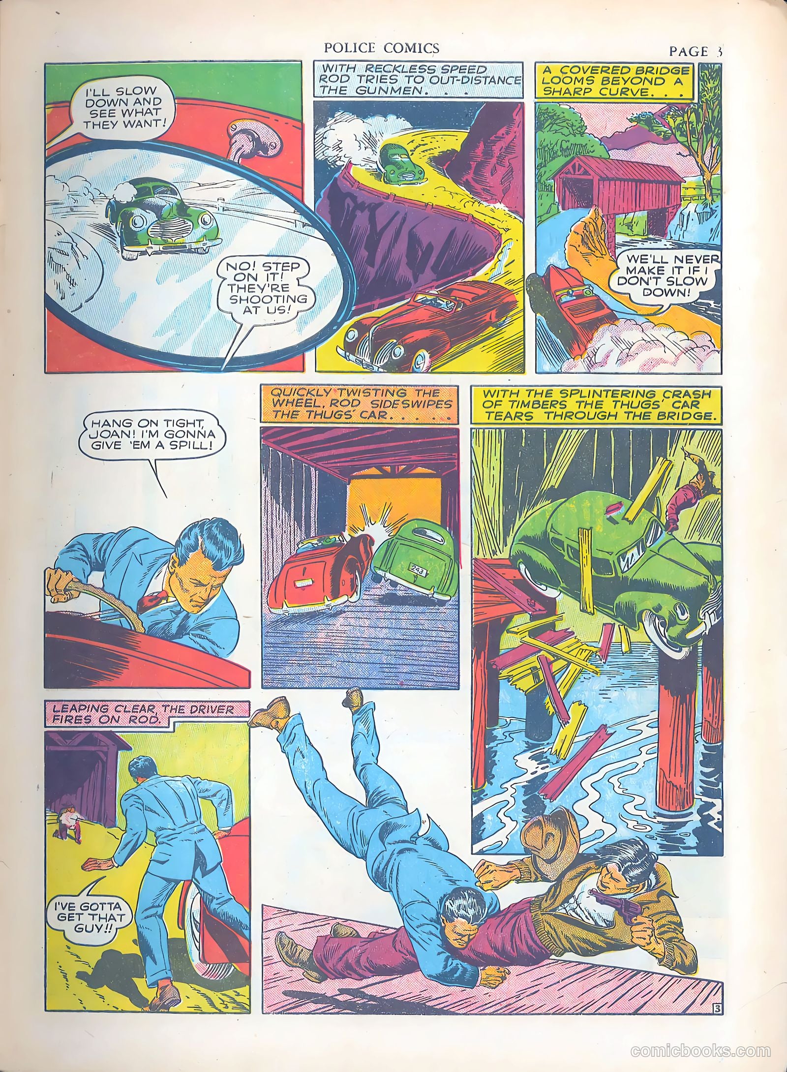 Police Comics #3 — page 5 of 68