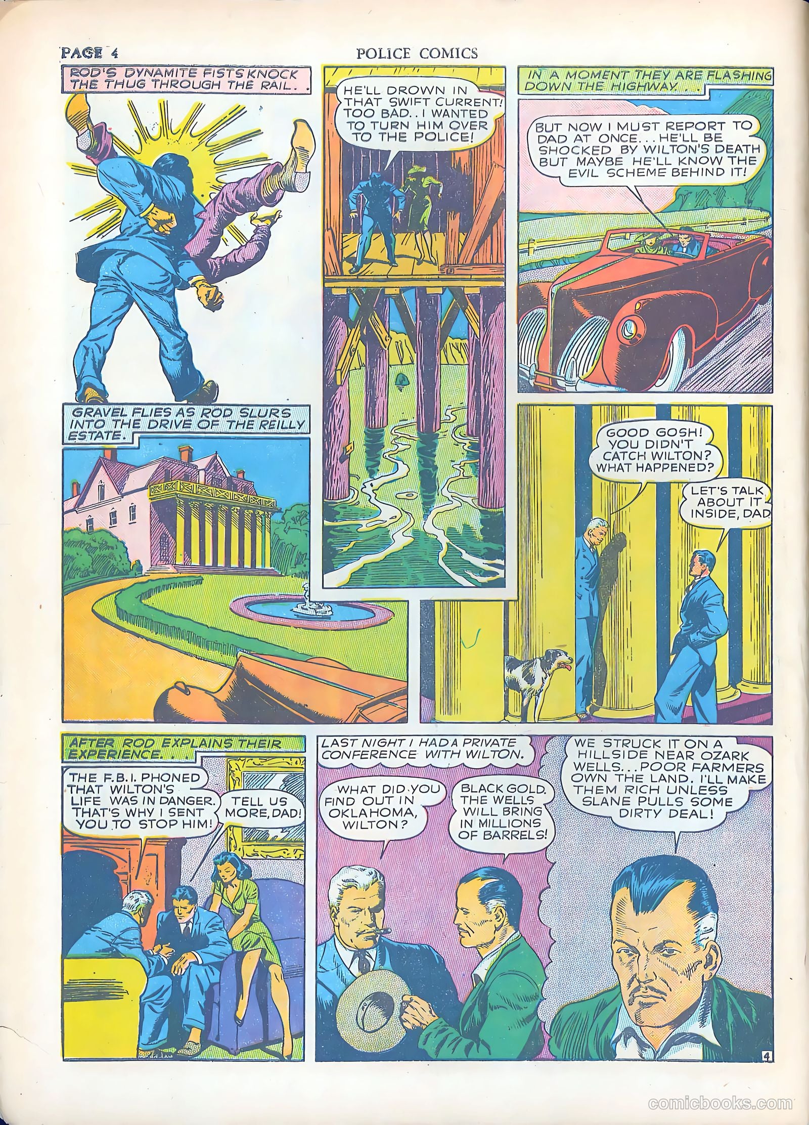 Police Comics #3 — page 6 of 68