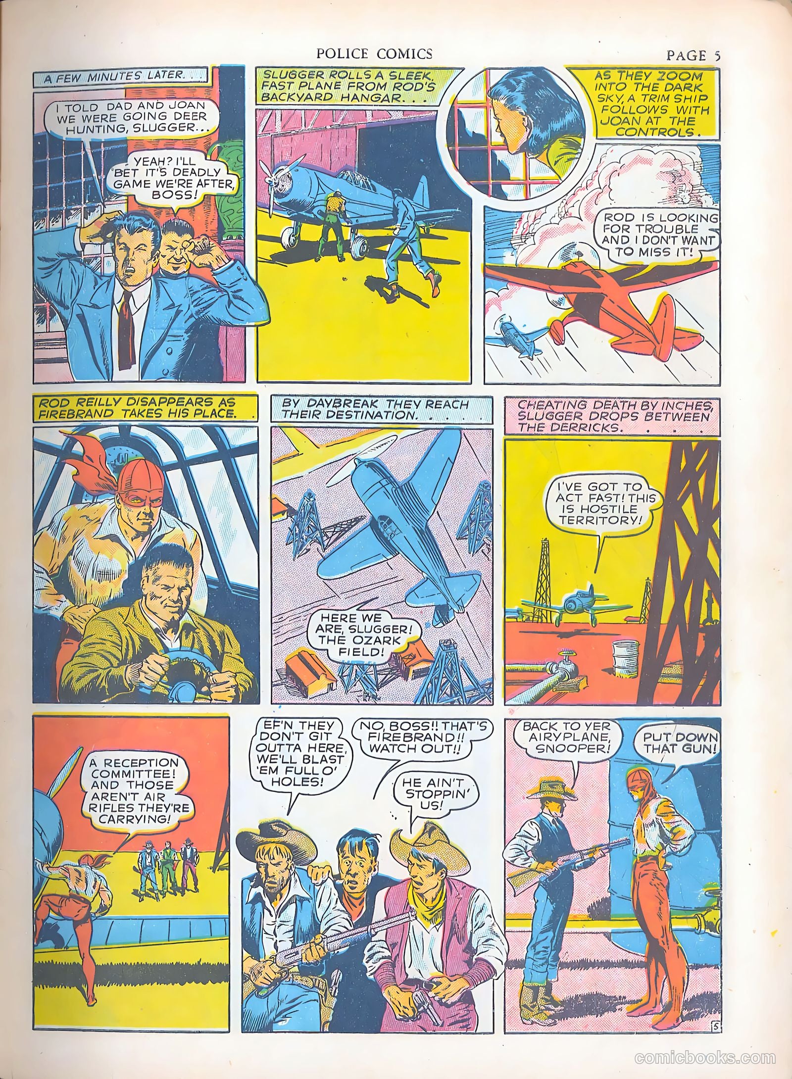 Police Comics #3 — page 7 of 68
