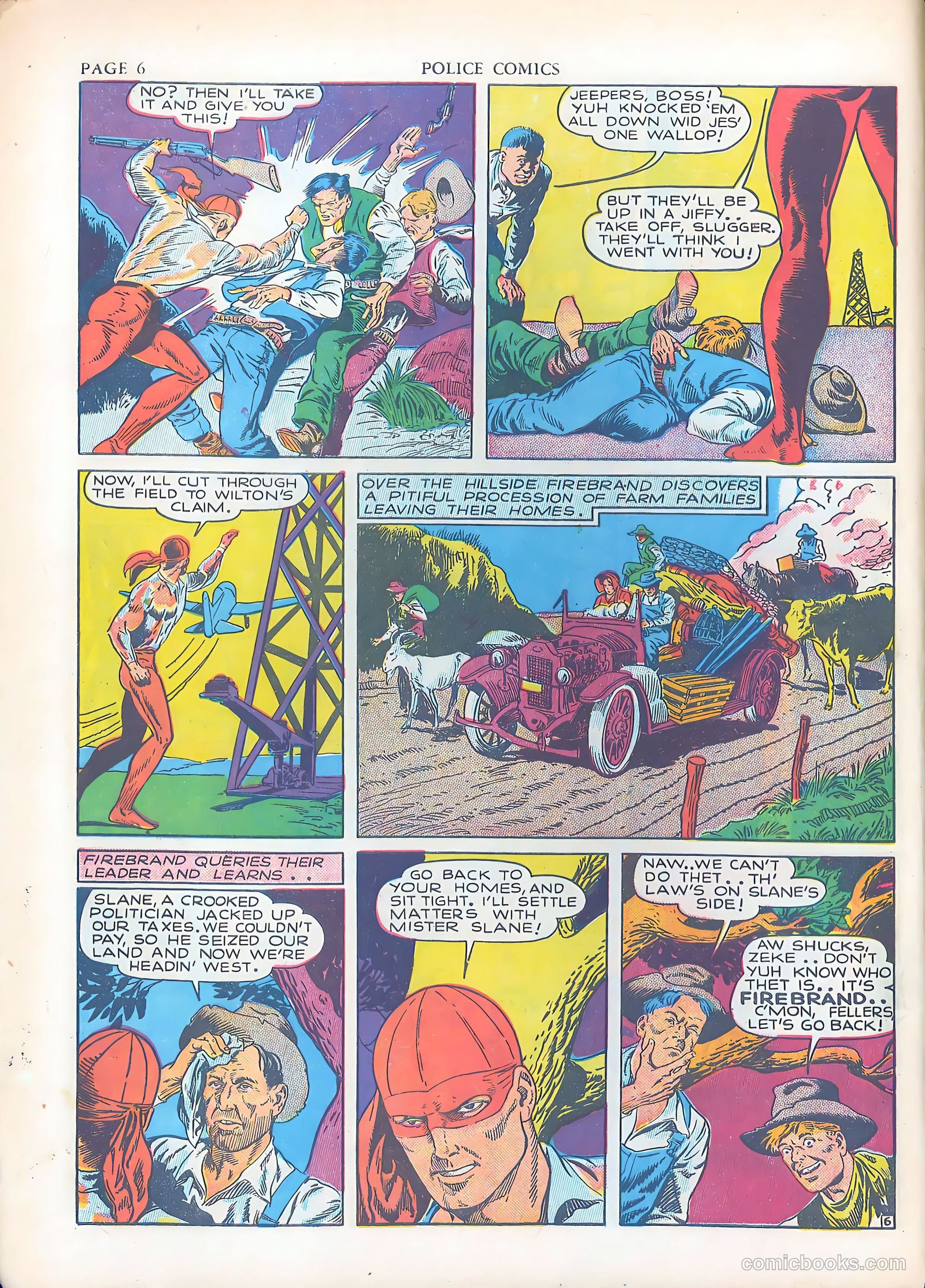Police Comics #3 — page 8 of 68