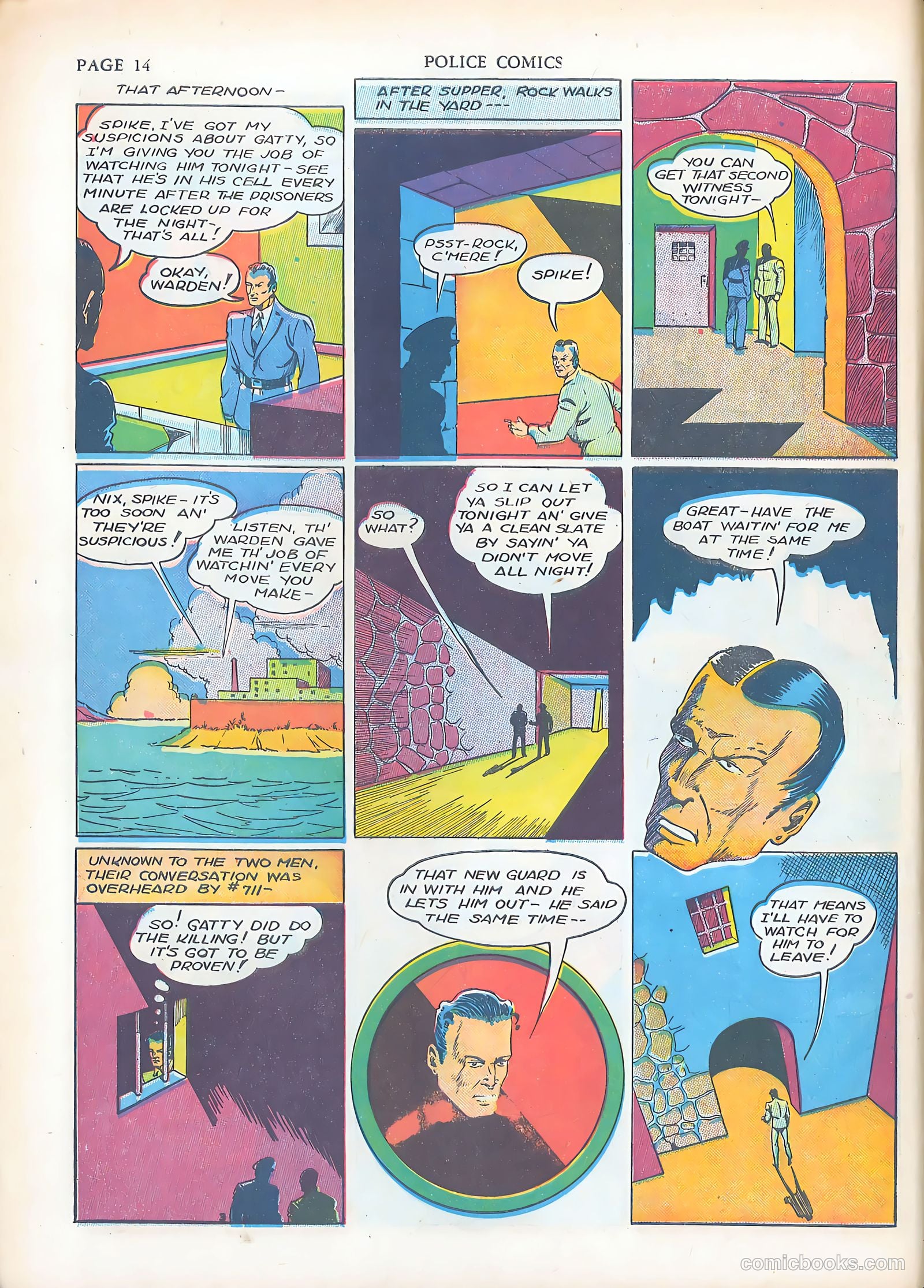 Police Comics #3 — page 16 of 68