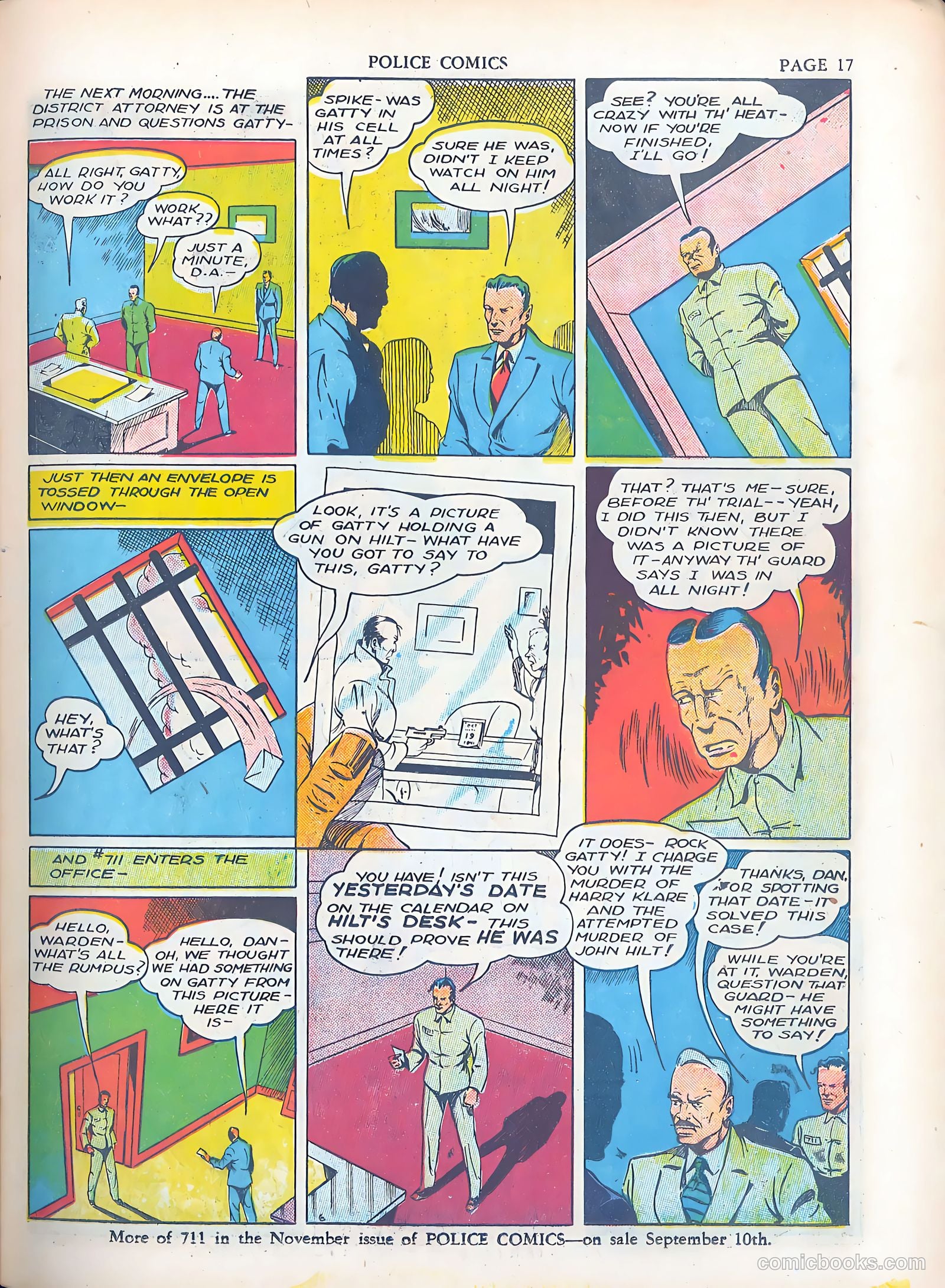 Police Comics #3 — page 19 of 68