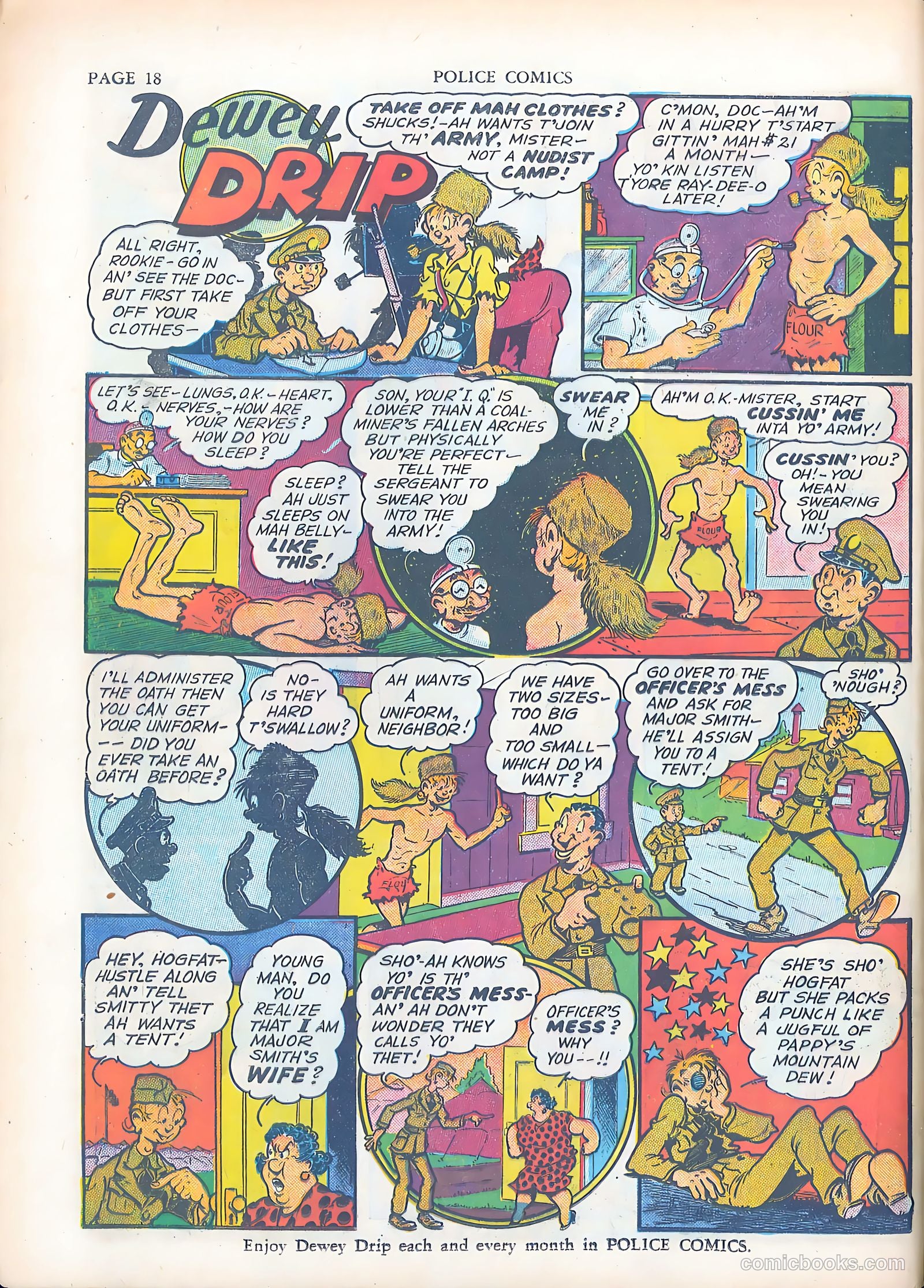 Police Comics #3 — page 20 of 68
