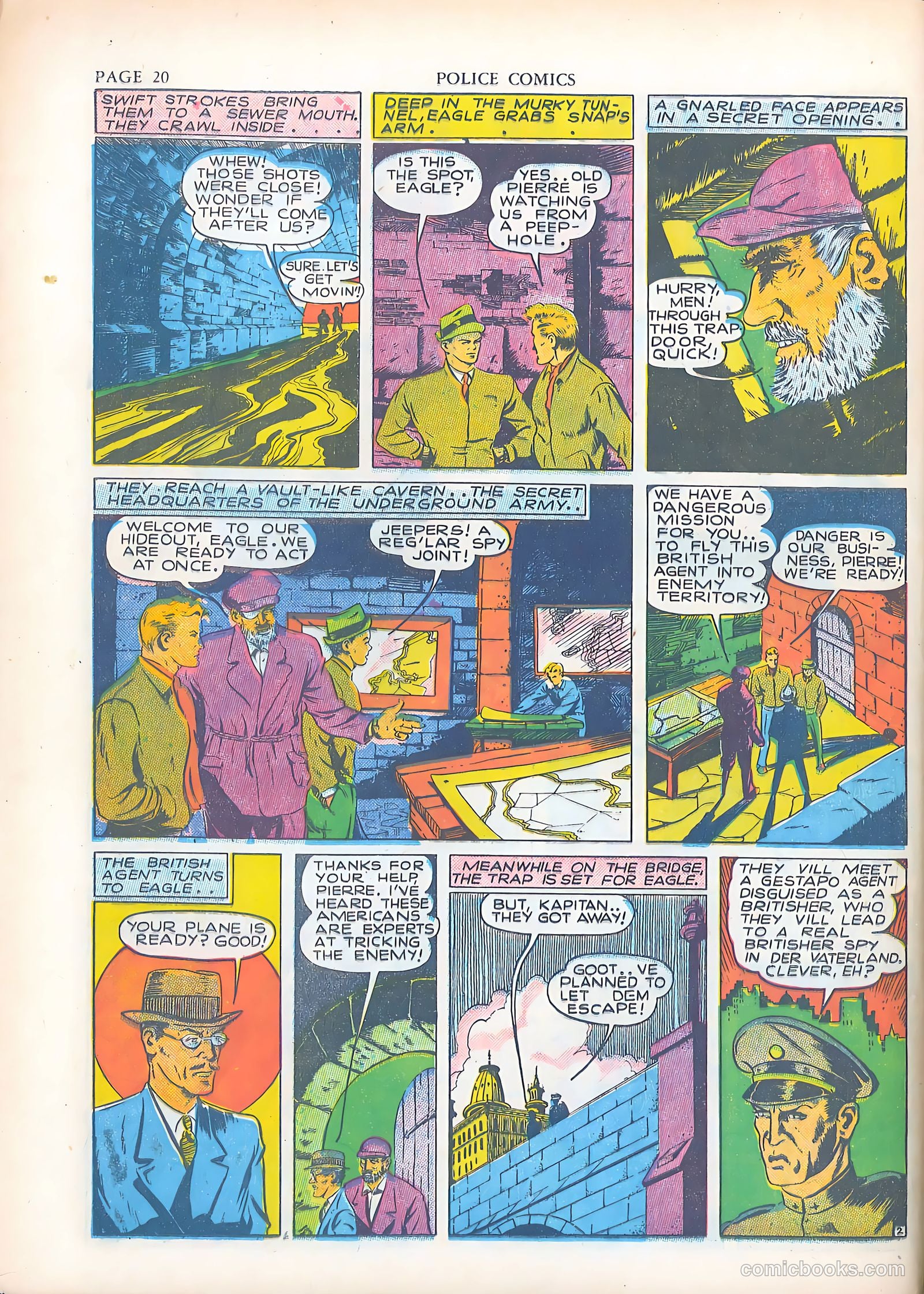 Police Comics #3 — page 22 of 68