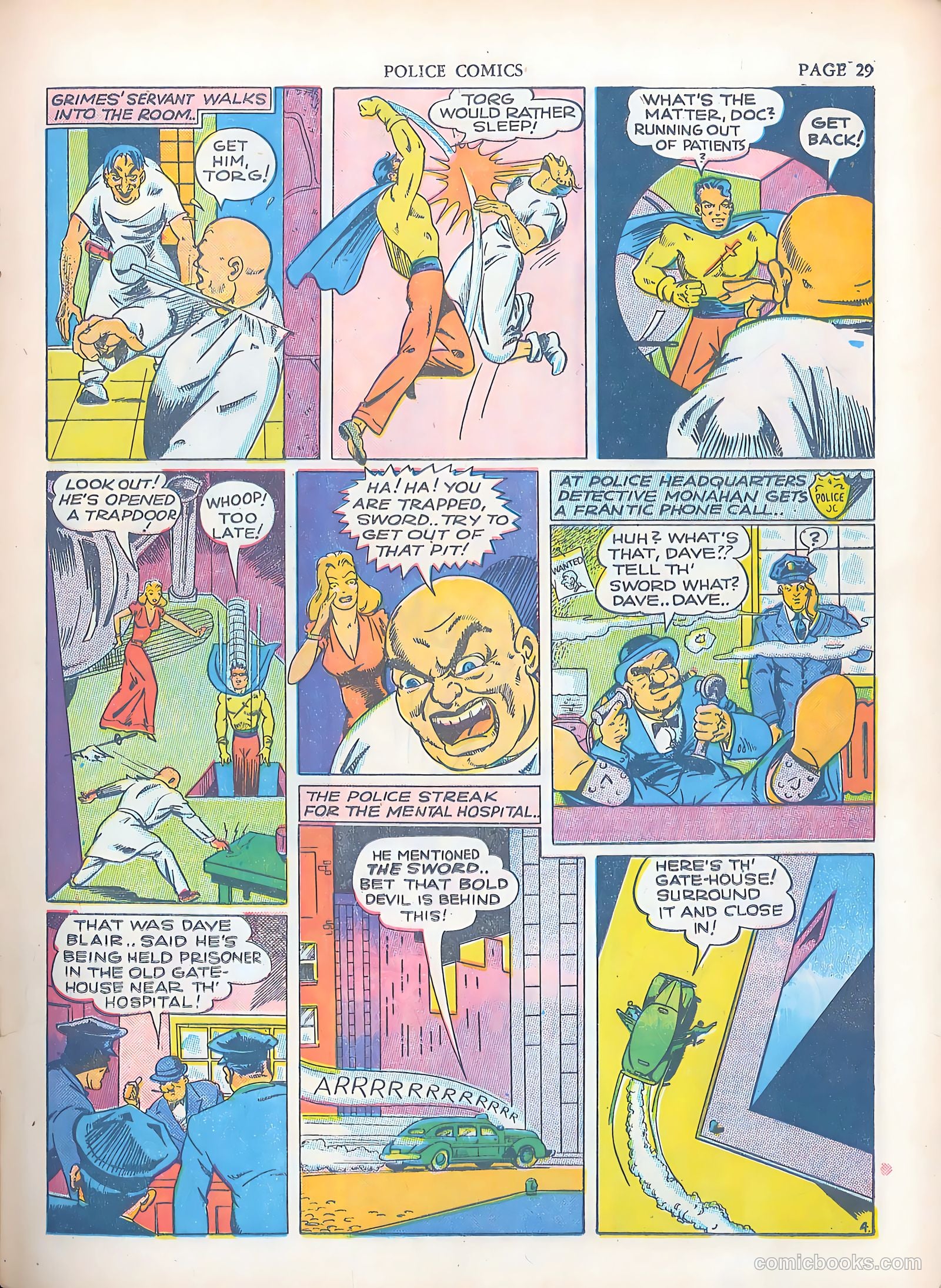 Police Comics #3 — page 31 of 68