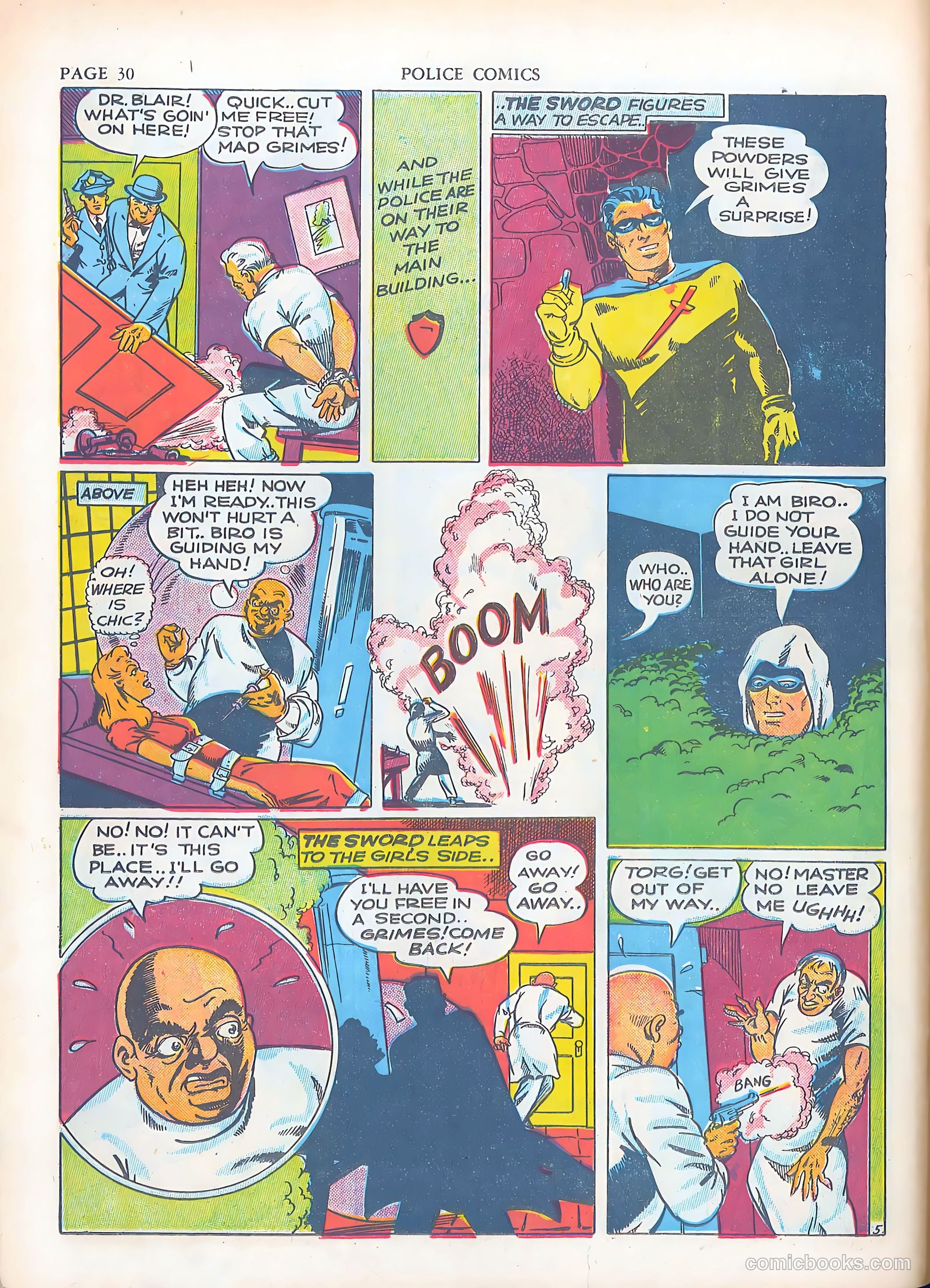 Police Comics #3 — page 32 of 68
