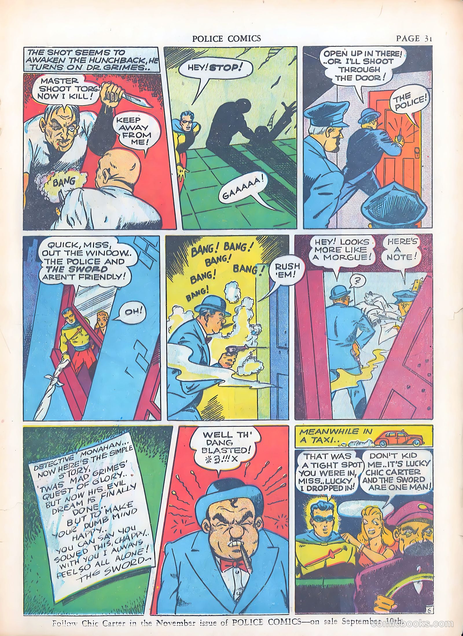 Police Comics #3 — page 33 of 68