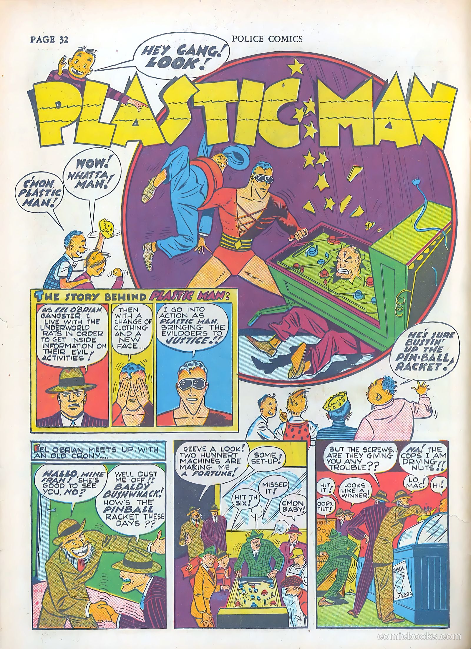 Police Comics #3 — page 34 of 68
