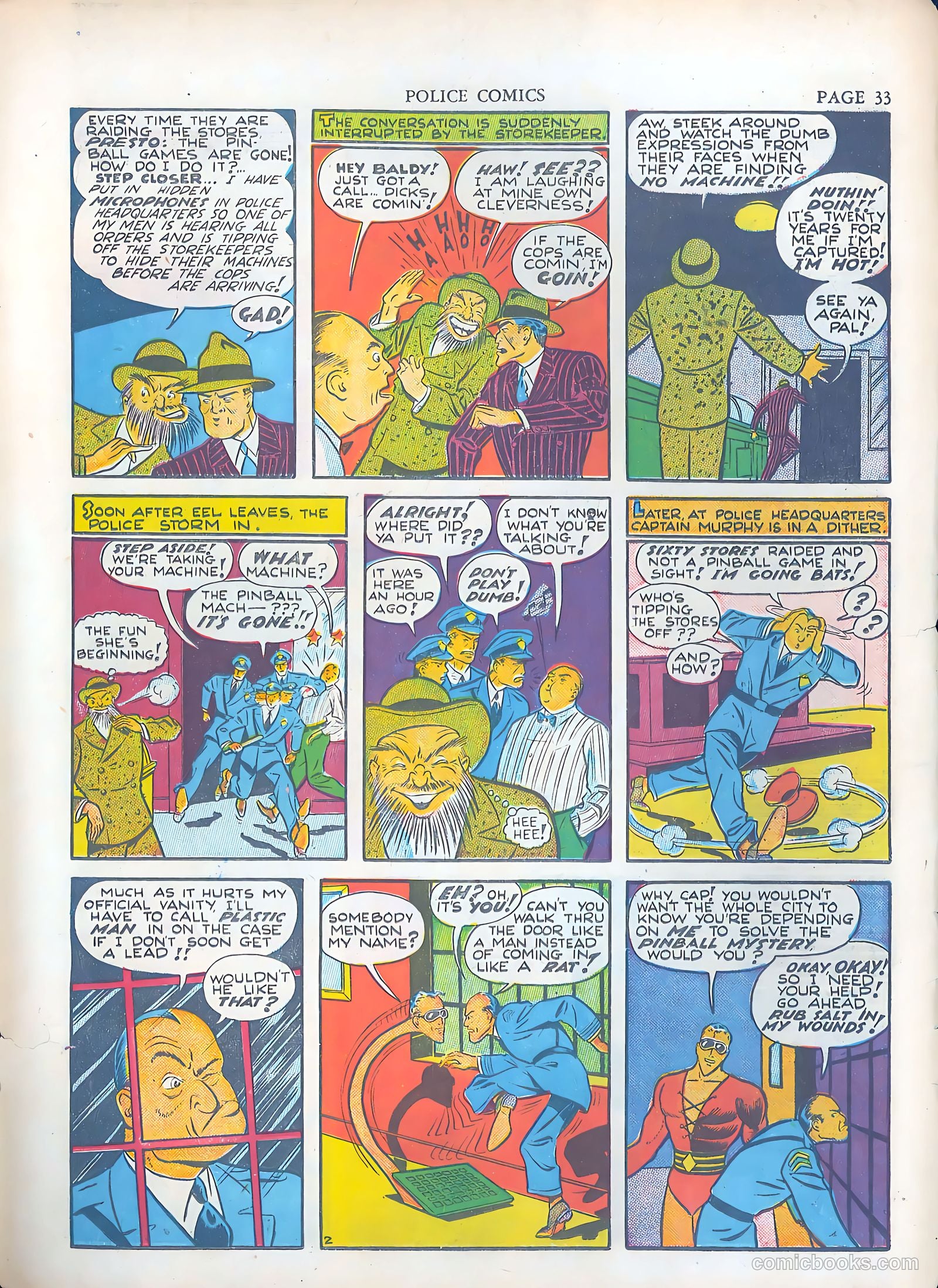 Police Comics #3 — page 35 of 68