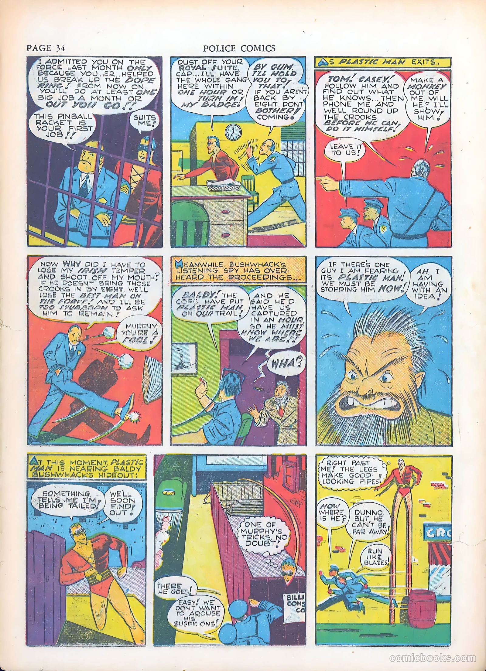 Police Comics #3 — page 36 of 68