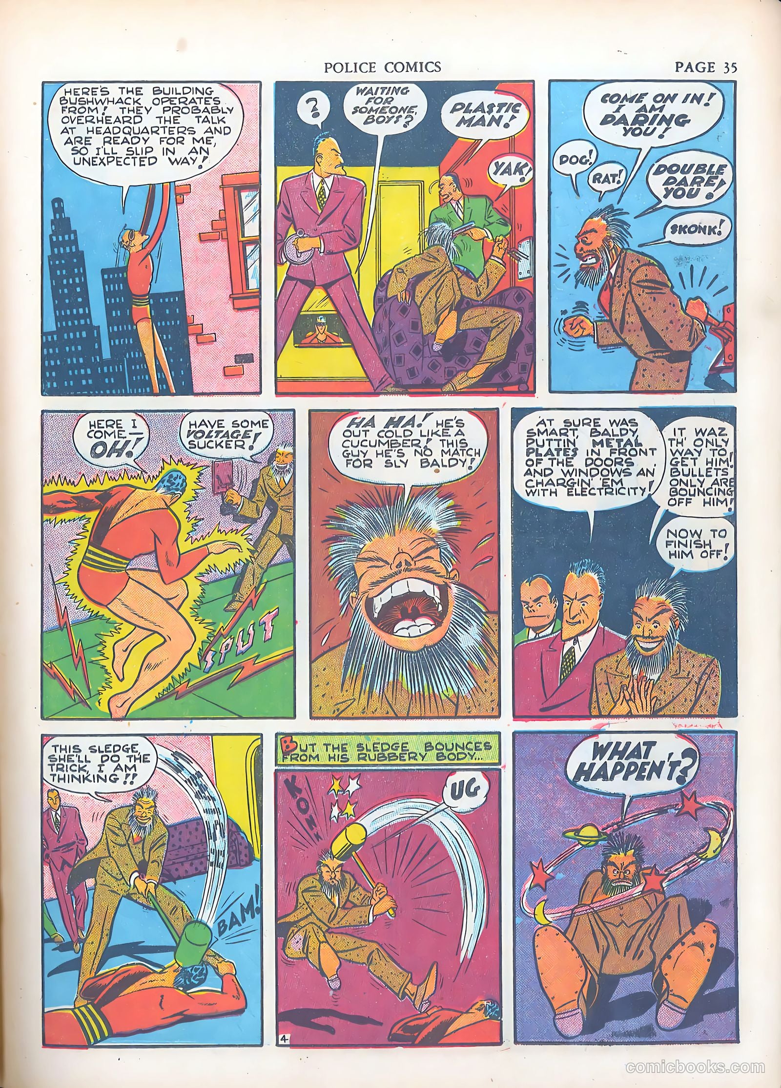 Police Comics #3 — page 37 of 68