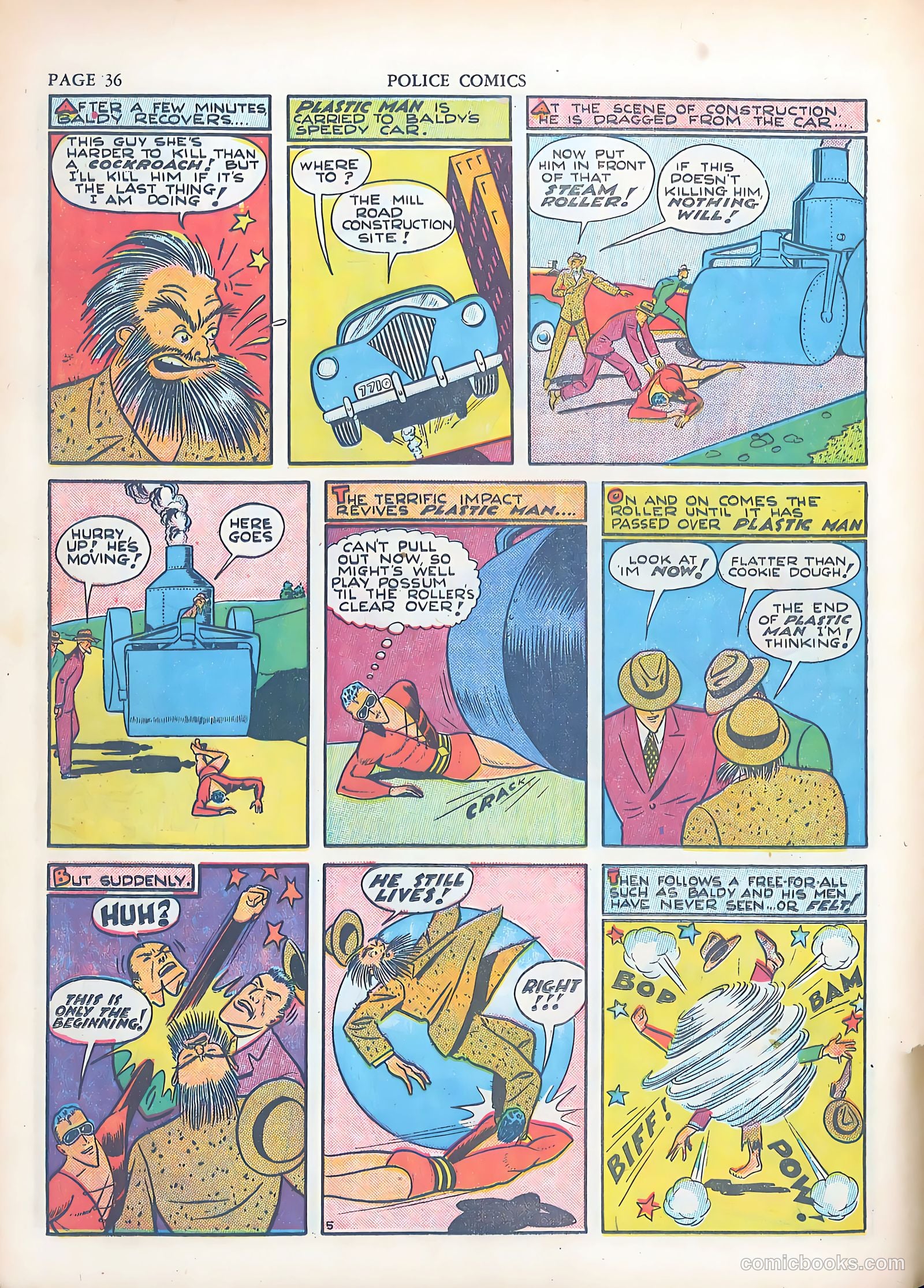 Police Comics #3 — page 38 of 68