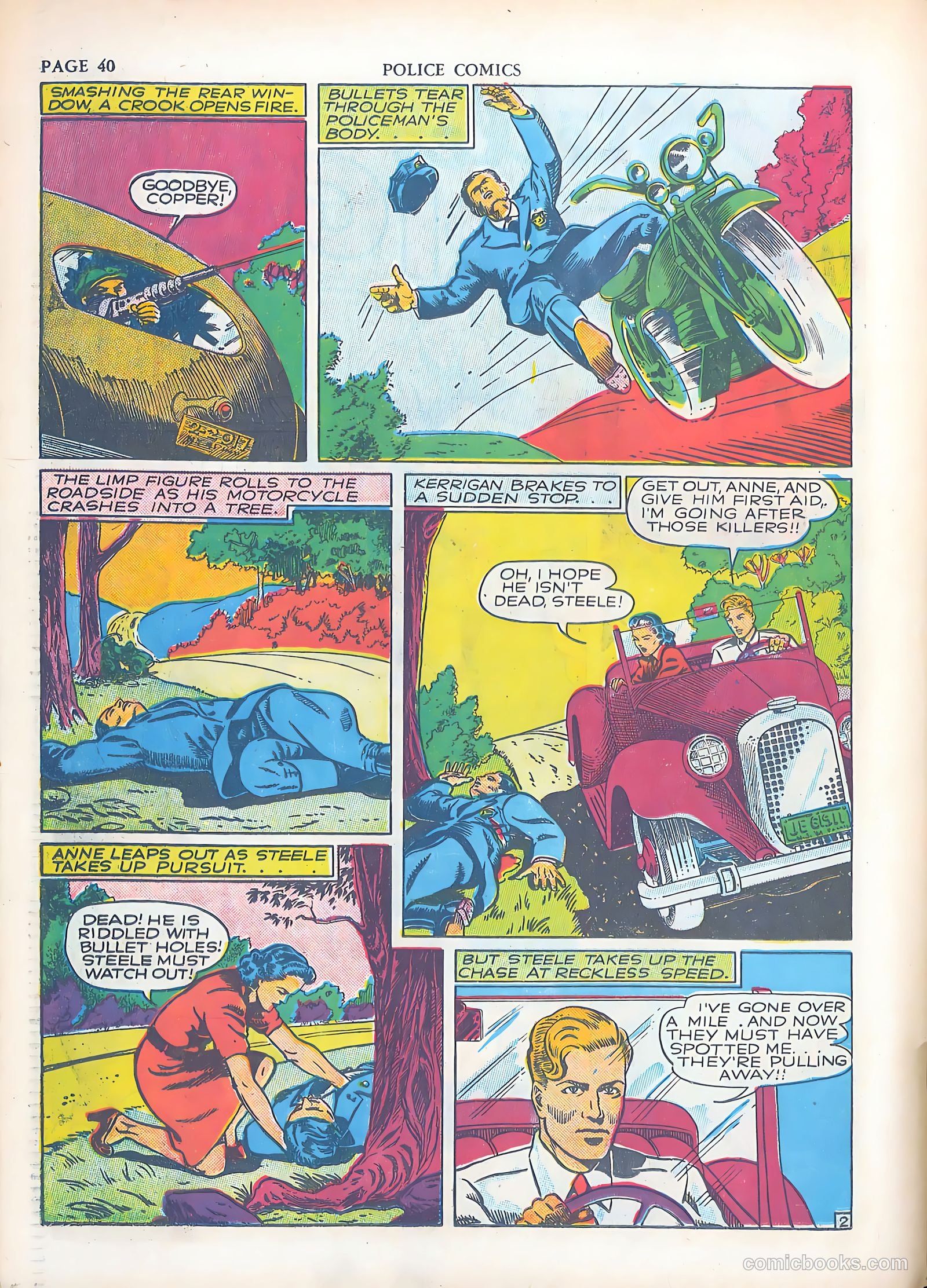 Police Comics #3 — page 42 of 68