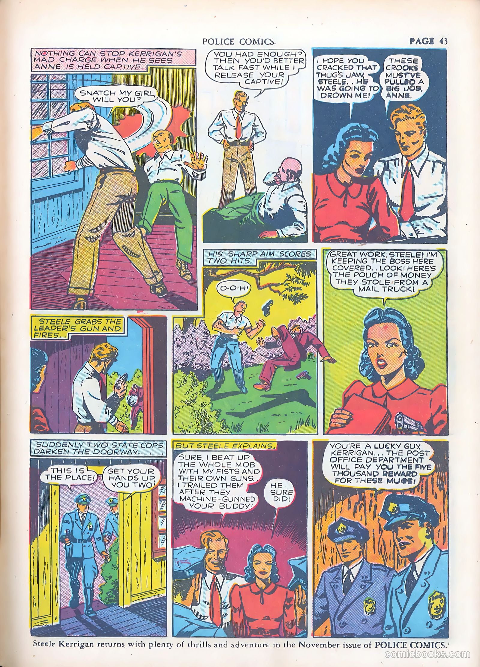 Police Comics #3 — page 45 of 68