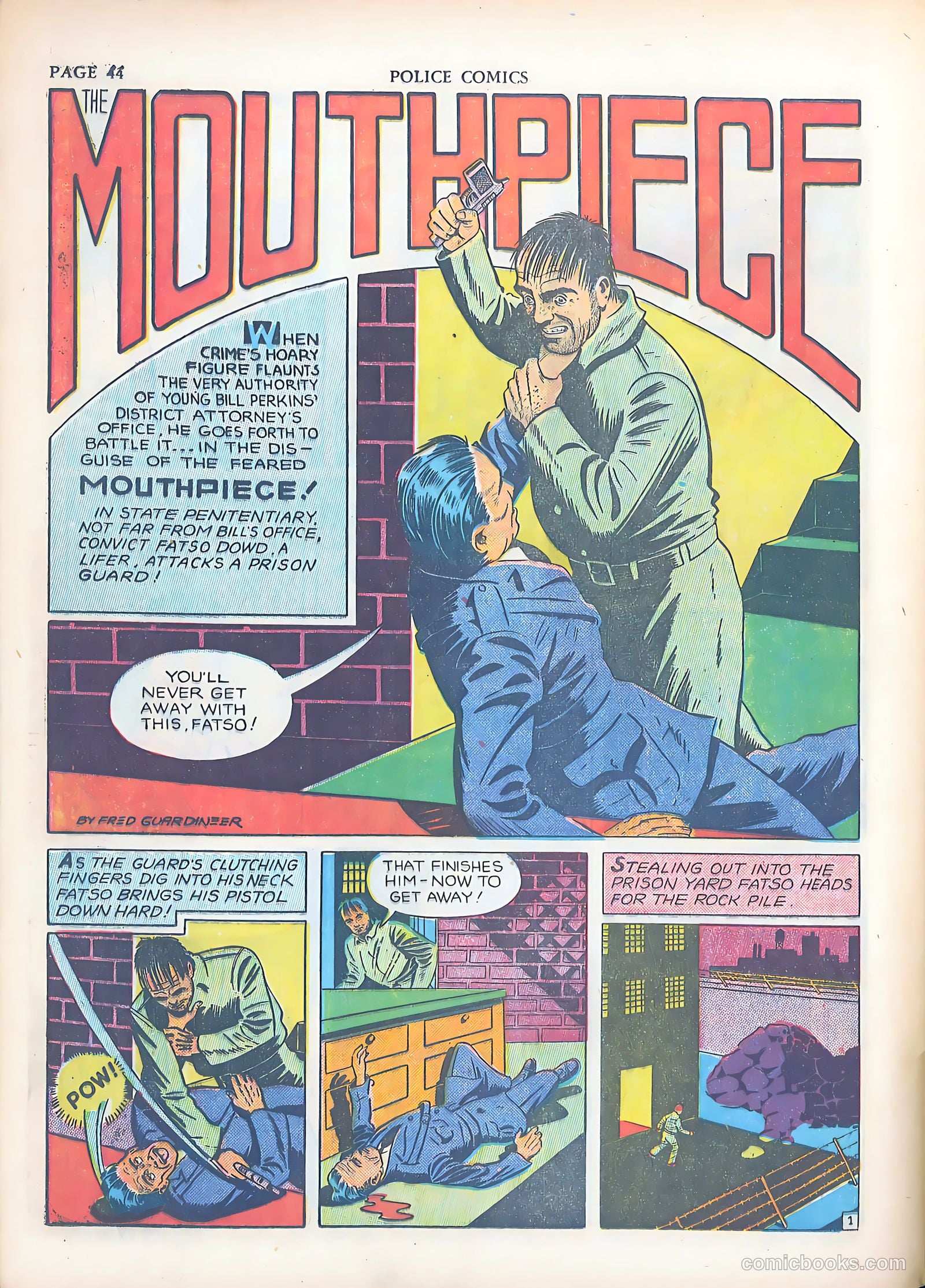 Police Comics #3 — page 46 of 68