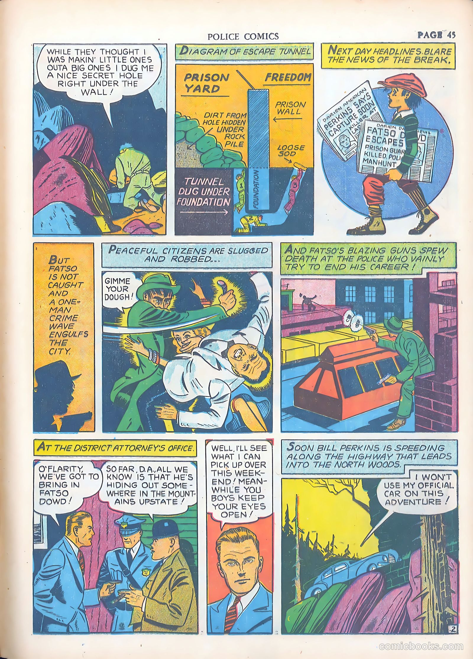 Police Comics #3 — page 47 of 68