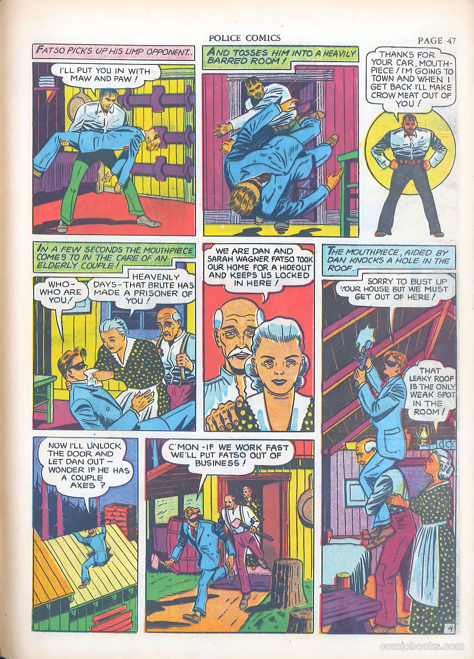 Police Comics #3 — page 49 of 68