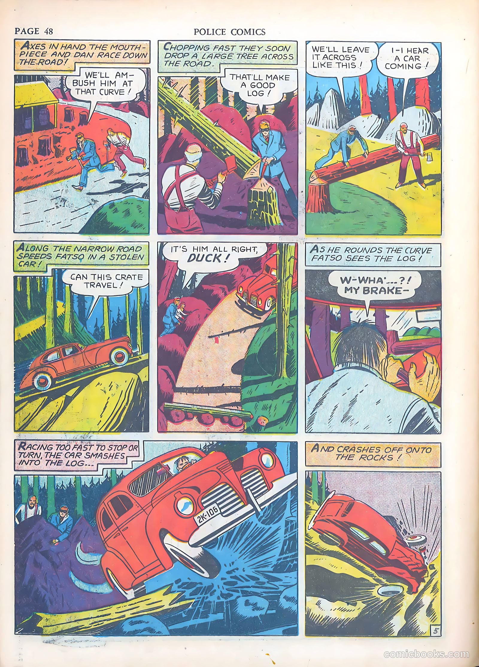 Police Comics #3 — page 50 of 68