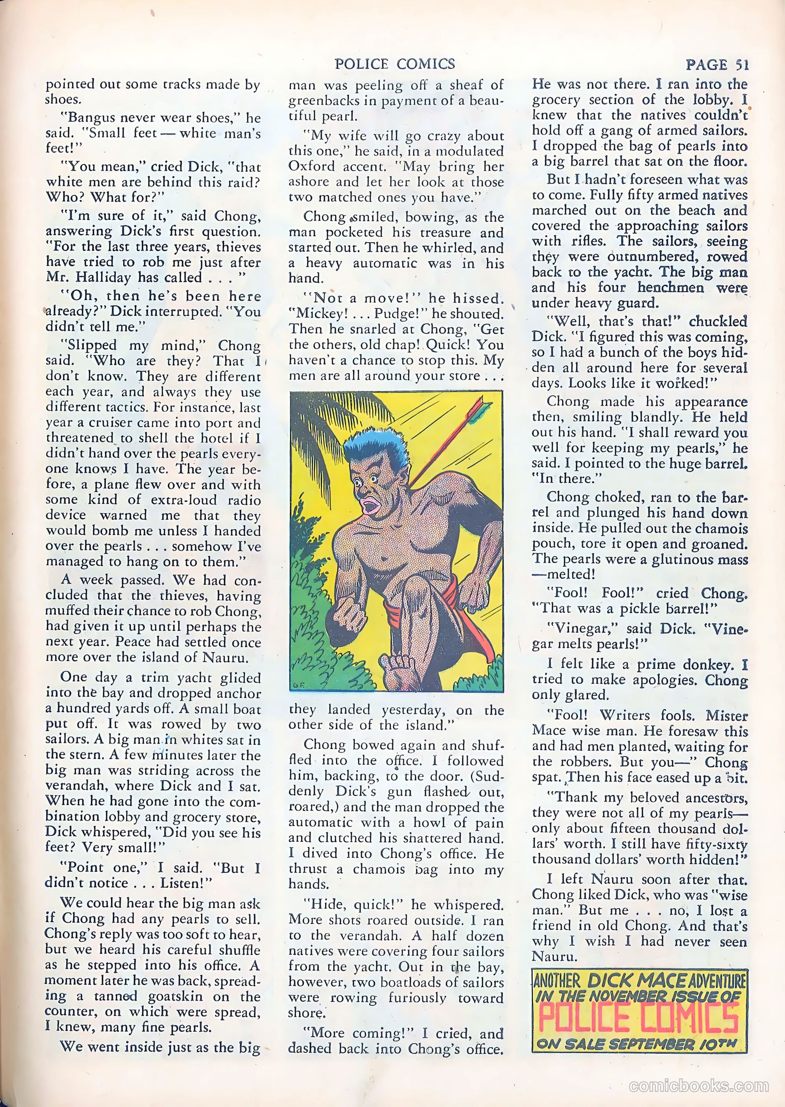 Police Comics #3 — page 53 of 68
