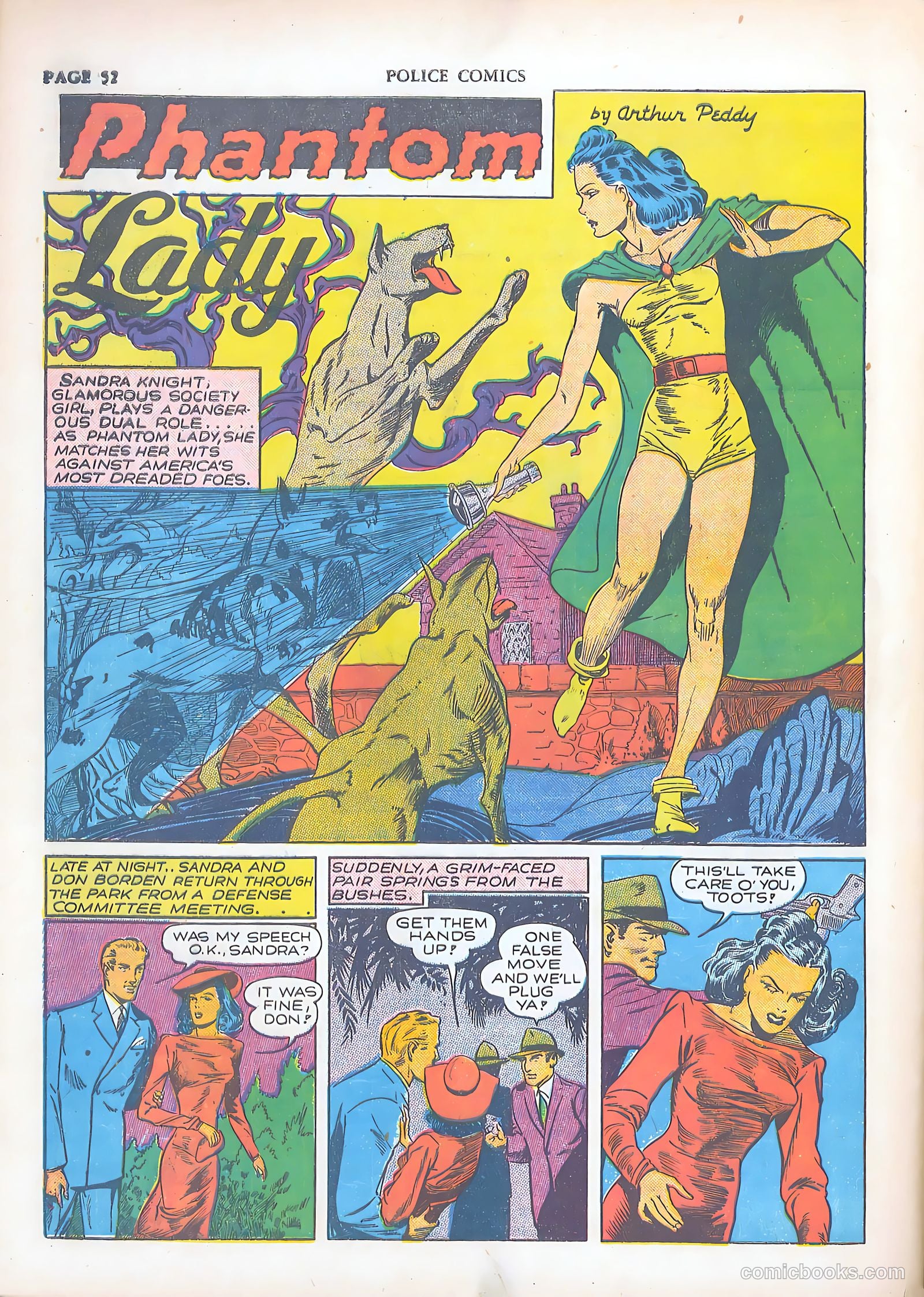 Police Comics #3 — page 54 of 68
