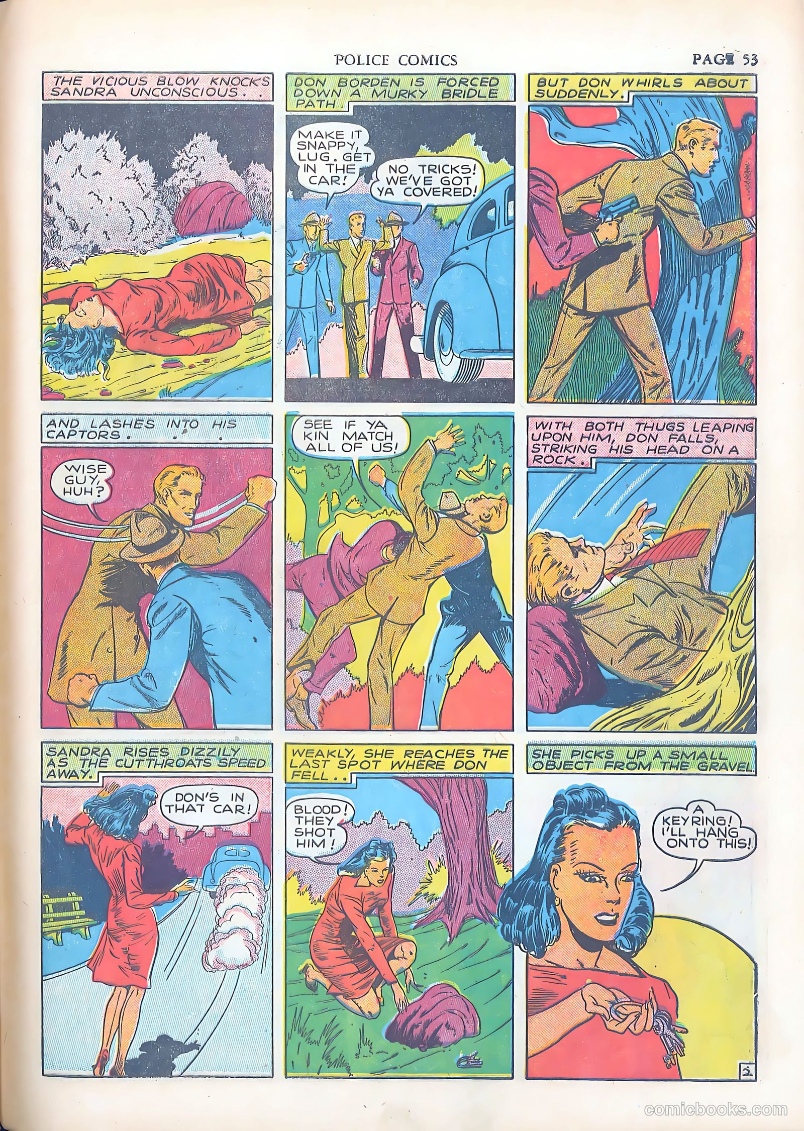 Police Comics #3 — page 55 of 68